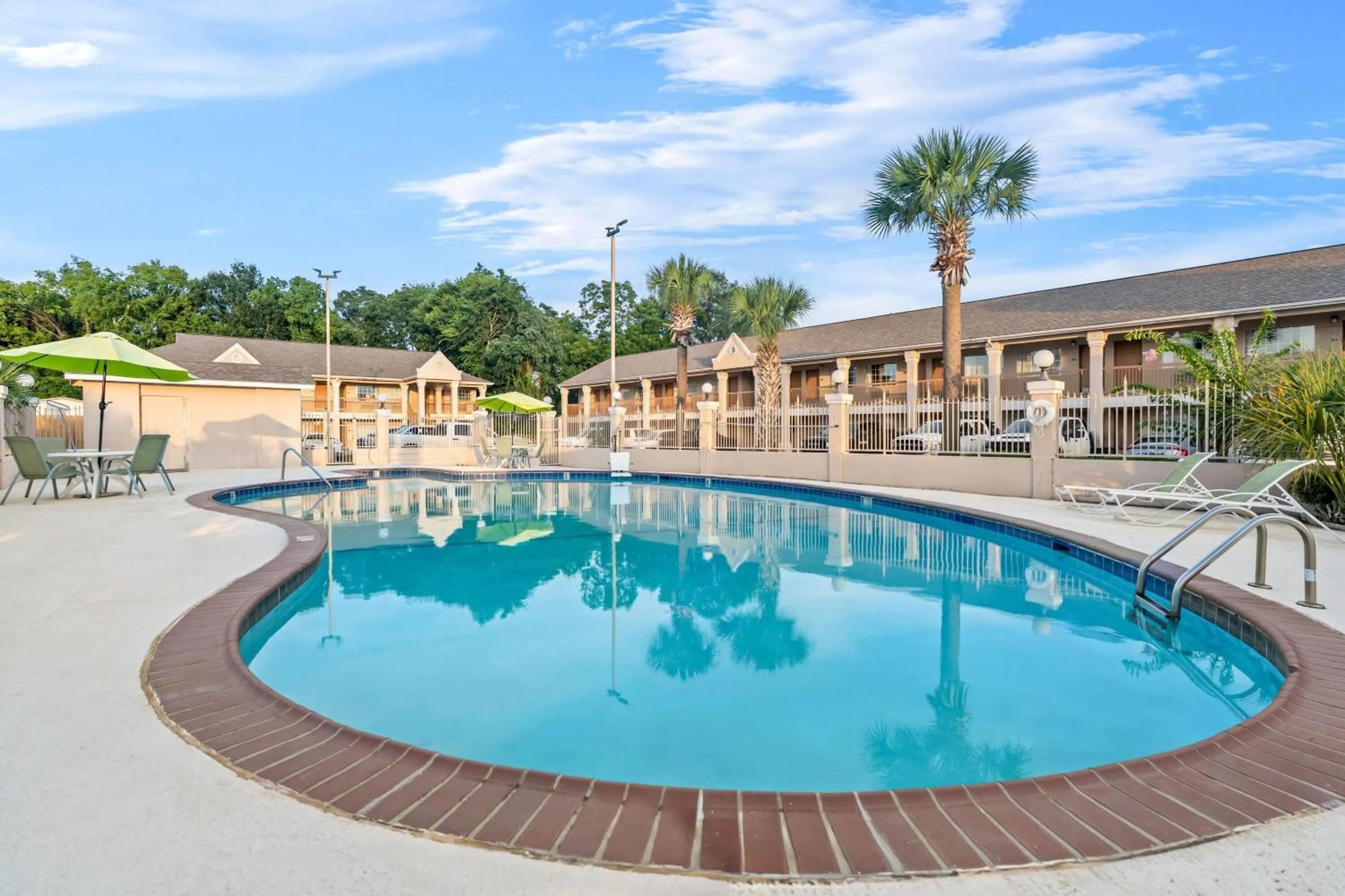Pool view in Days Inn by Wyndham Nacogdoches/SFA University/Downtown