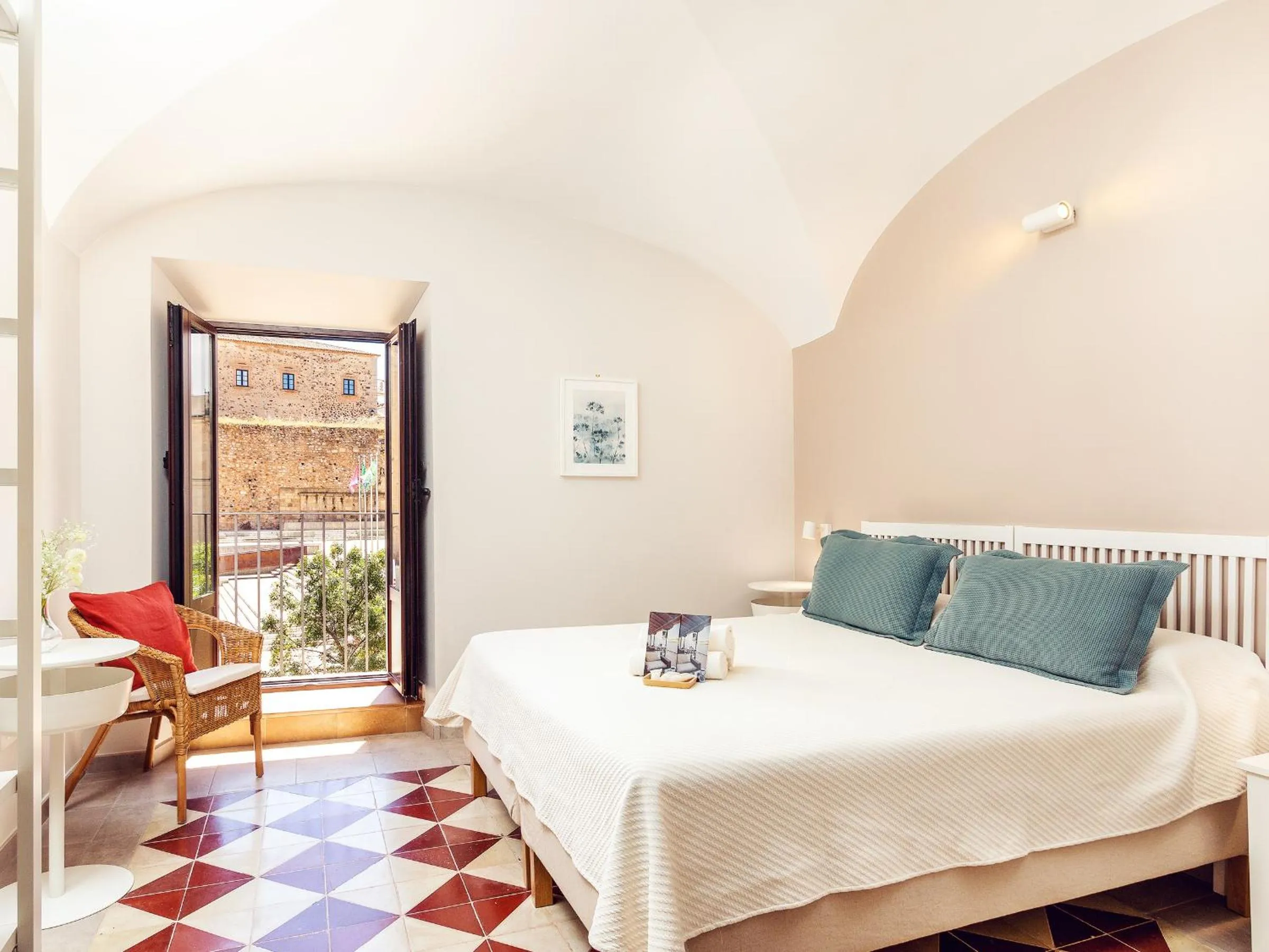 Bed in Apartamentos Plaza Mayor 35