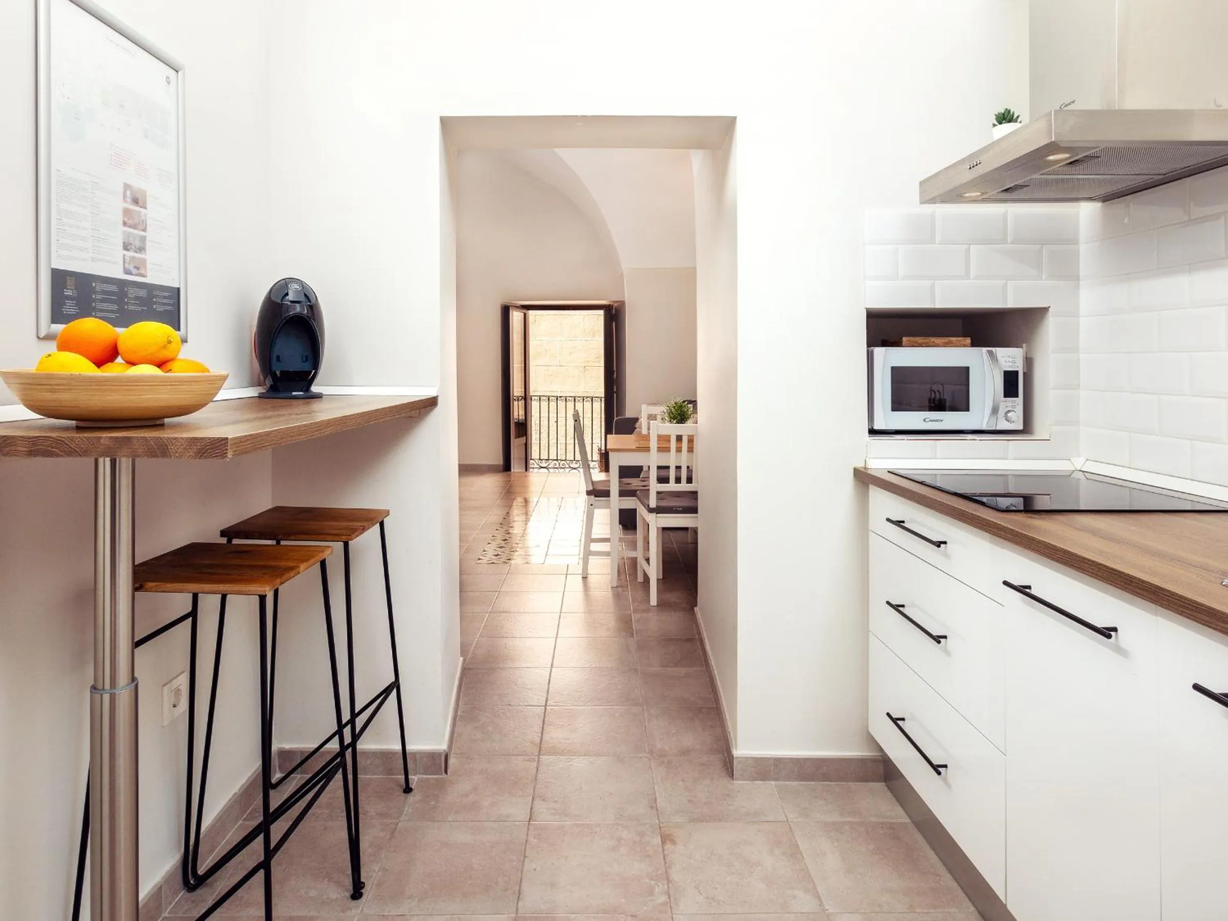 Coffee/tea facilities in Apartamentos Plaza Mayor 35