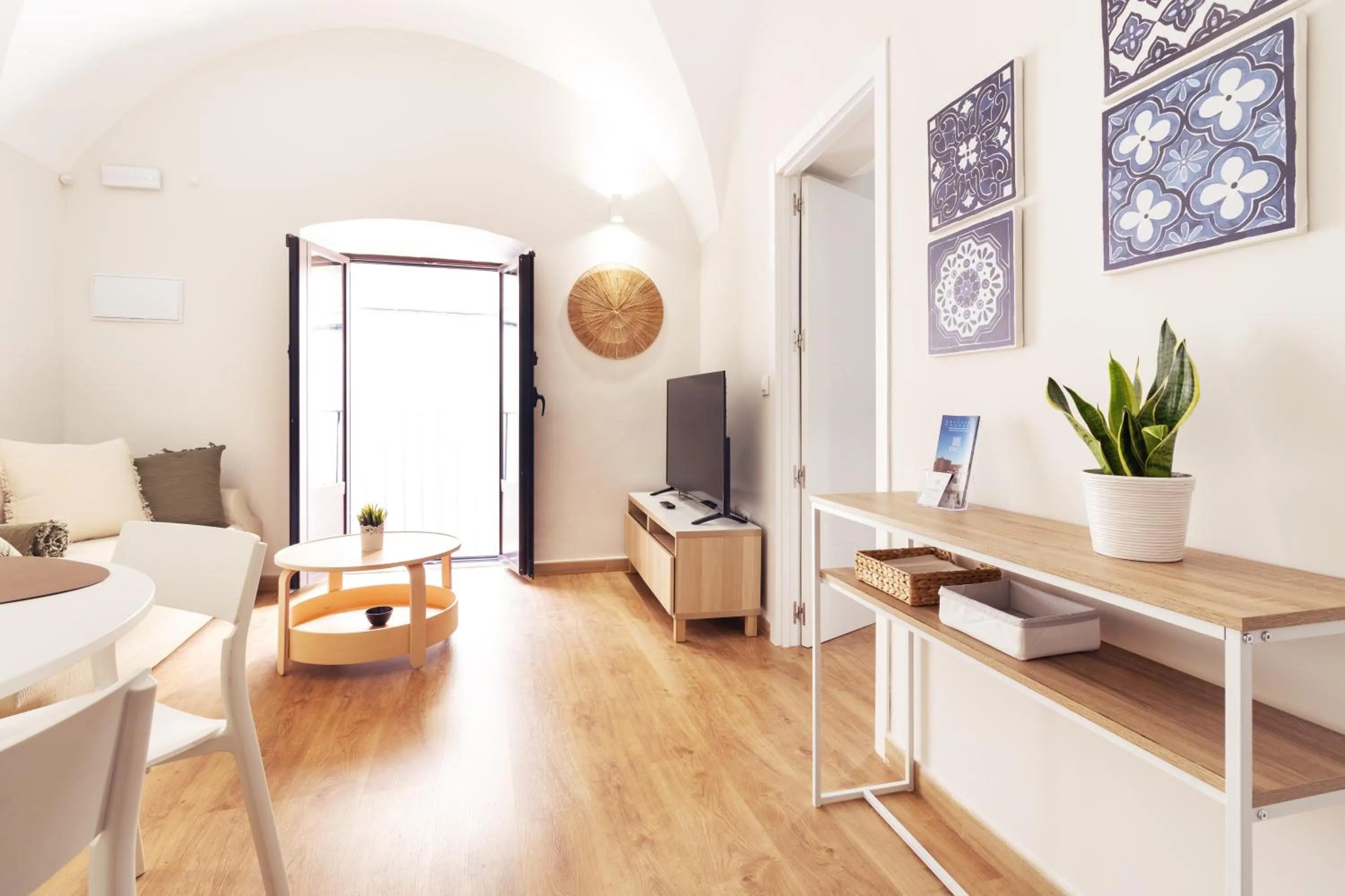 TV and multimedia in Apartamentos Plaza Mayor 35