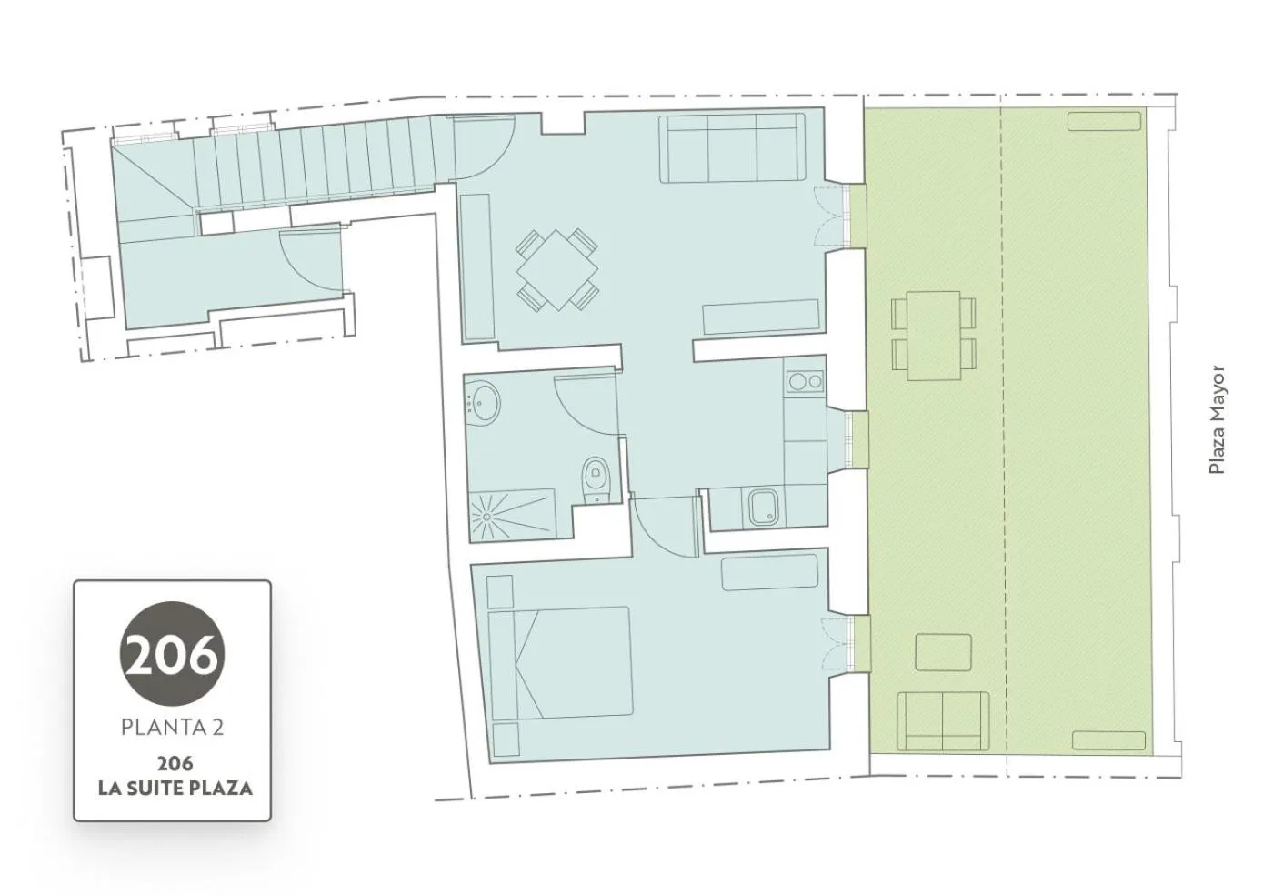 View (from property/room) in Apartamentos Plaza Mayor 35