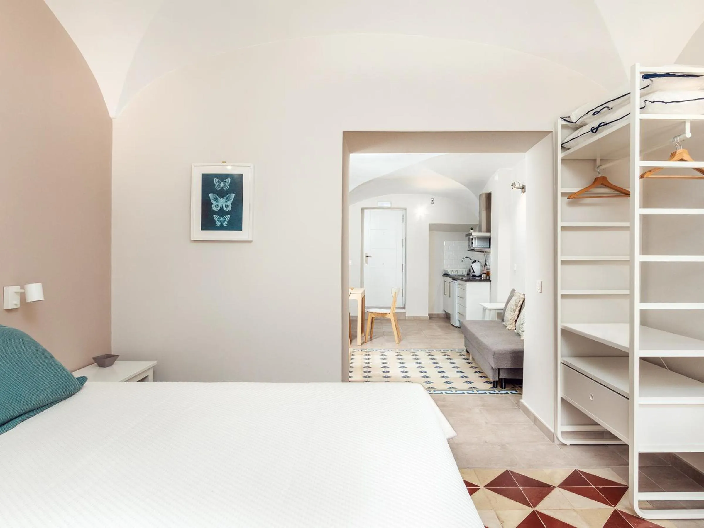 Bed in Apartamentos Plaza Mayor 35