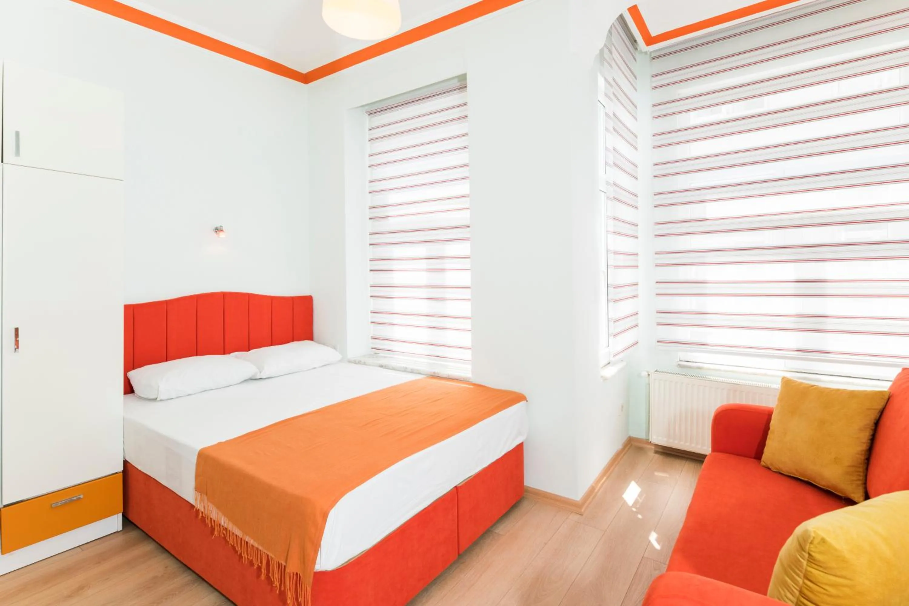 Bed in TAXİM ELEGANCE SUİTES