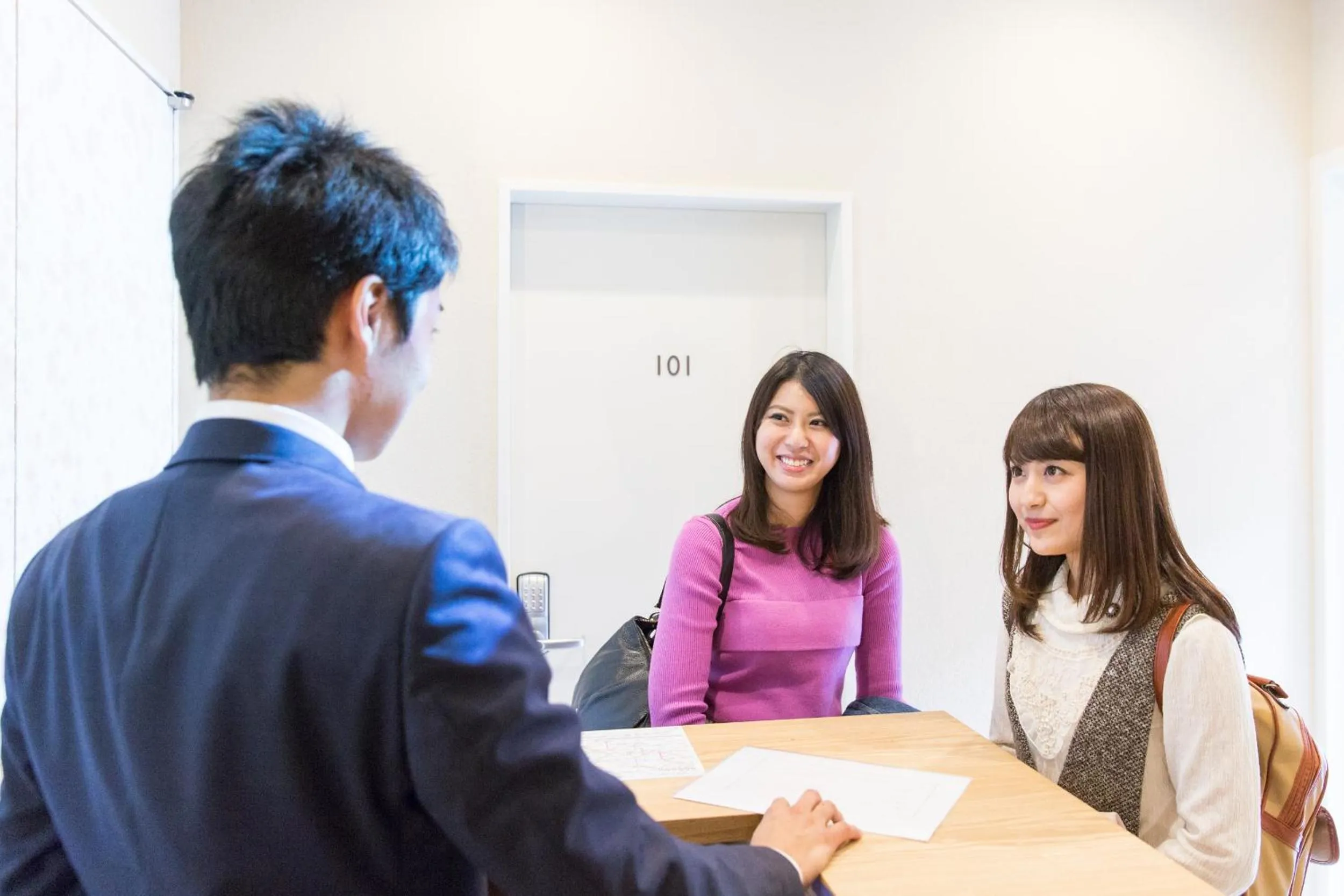 Staff in Sakura Cross Hotel Tokyo Kayabacho