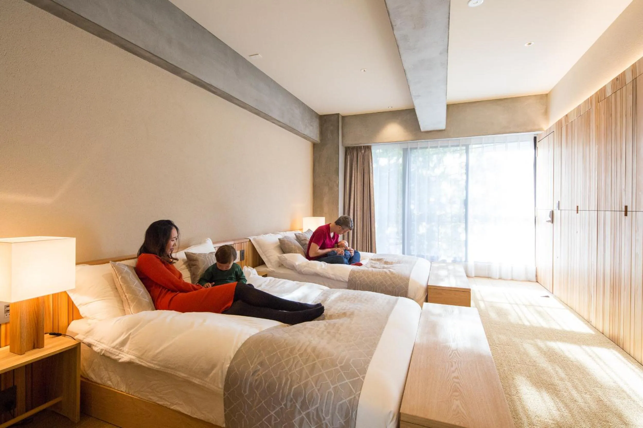 Bed in Sakura Cross Hotel Tokyo Kayabacho