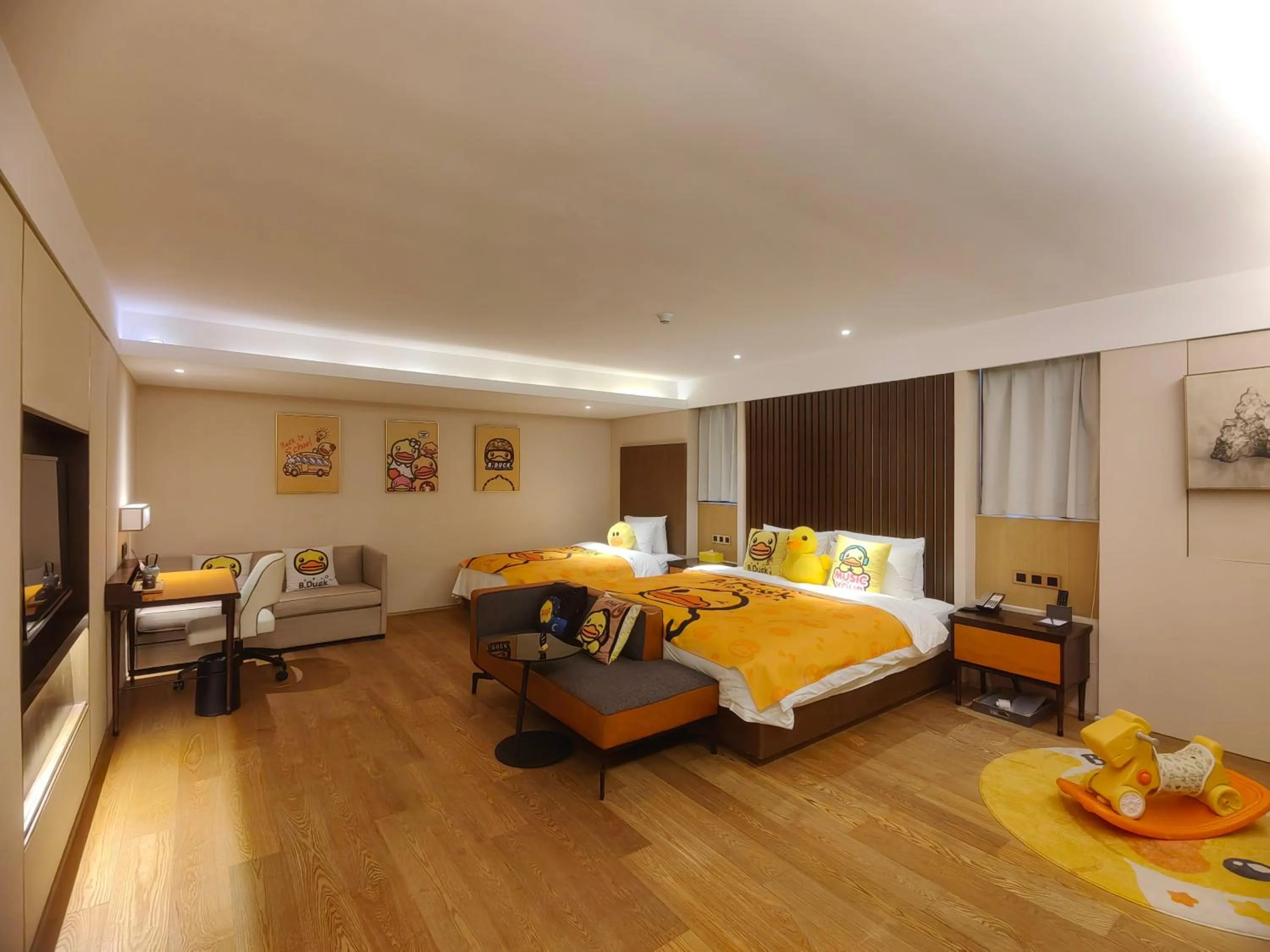 Photo of the whole room in Xi'an Bell Tower Atour S Wu Hotel