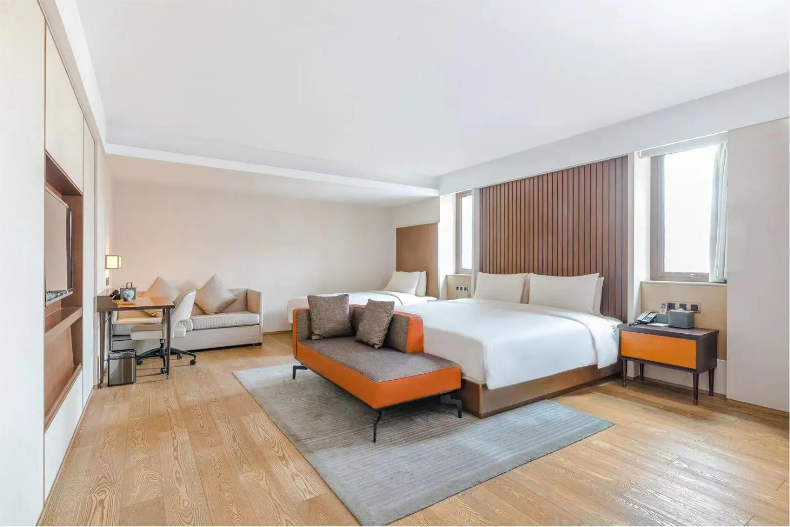 Bedroom in Xi'an Bell Tower Atour S Wu Hotel