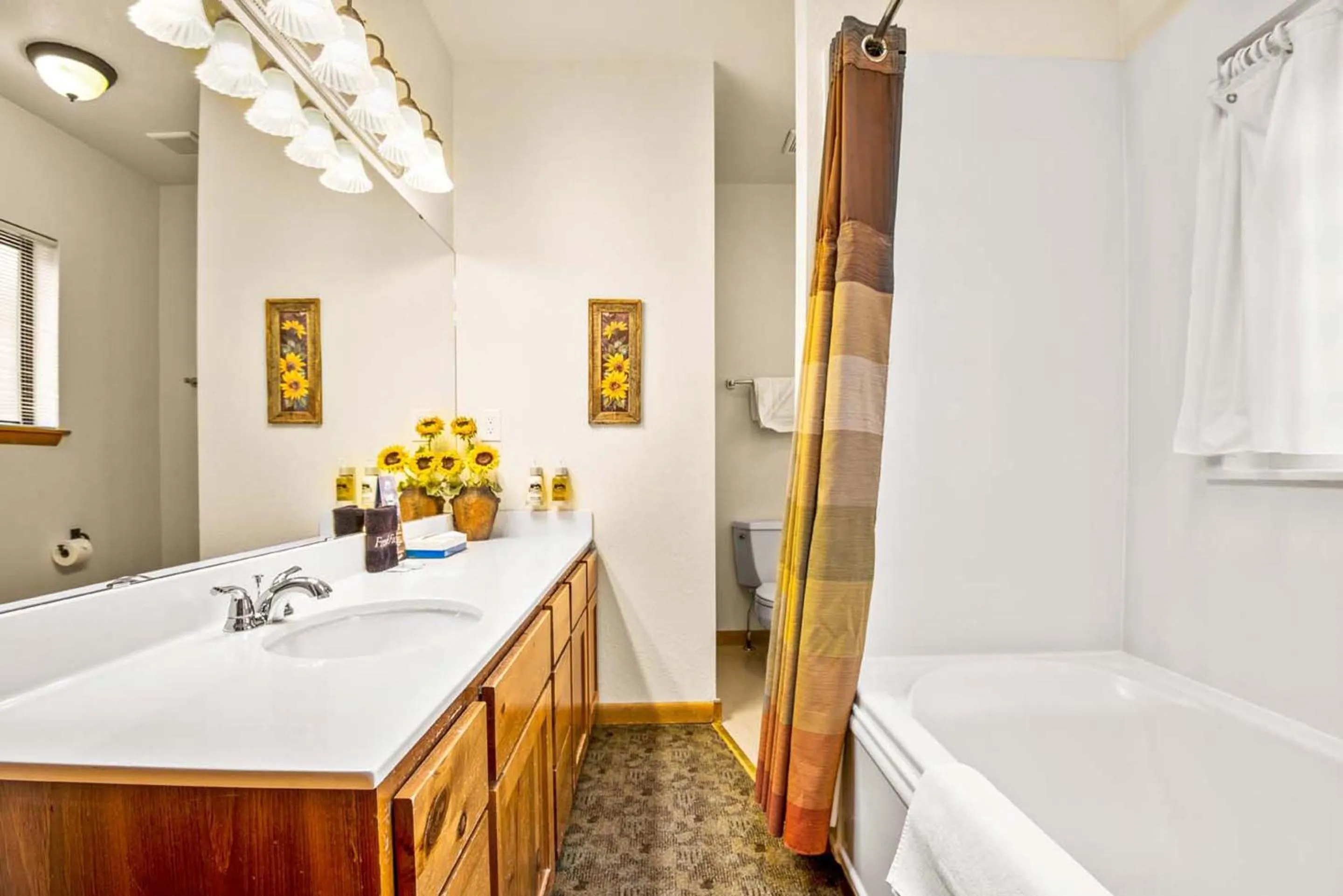 Bathroom in Box Canyon Lodge and Hot Springs