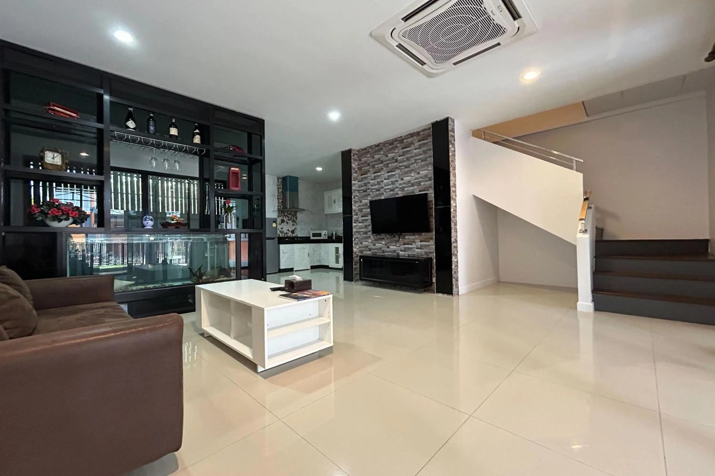 Living room in Nice Villa Resort Hat Yai