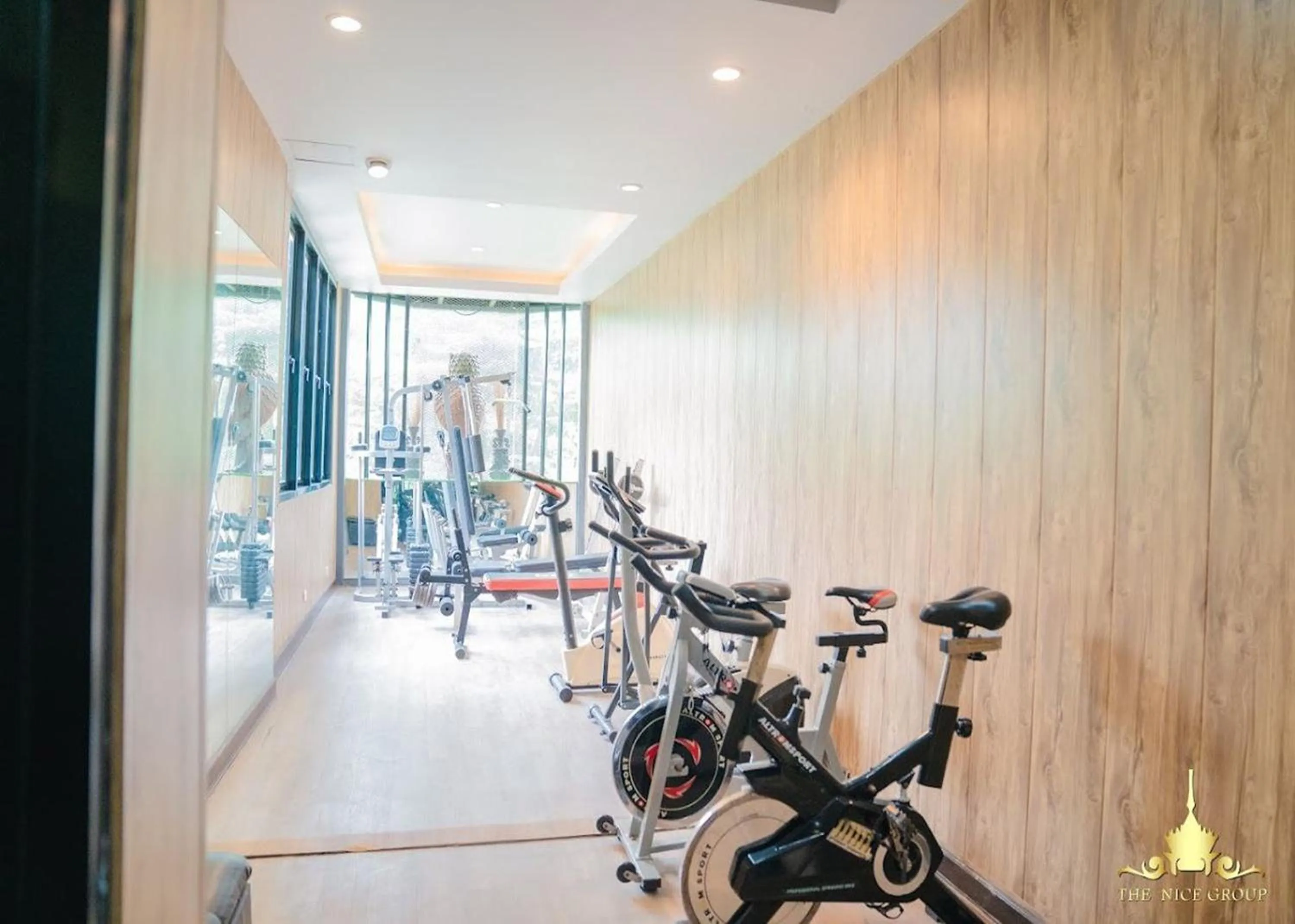 Fitness centre/facilities in Nice Villa Resort Hat Yai