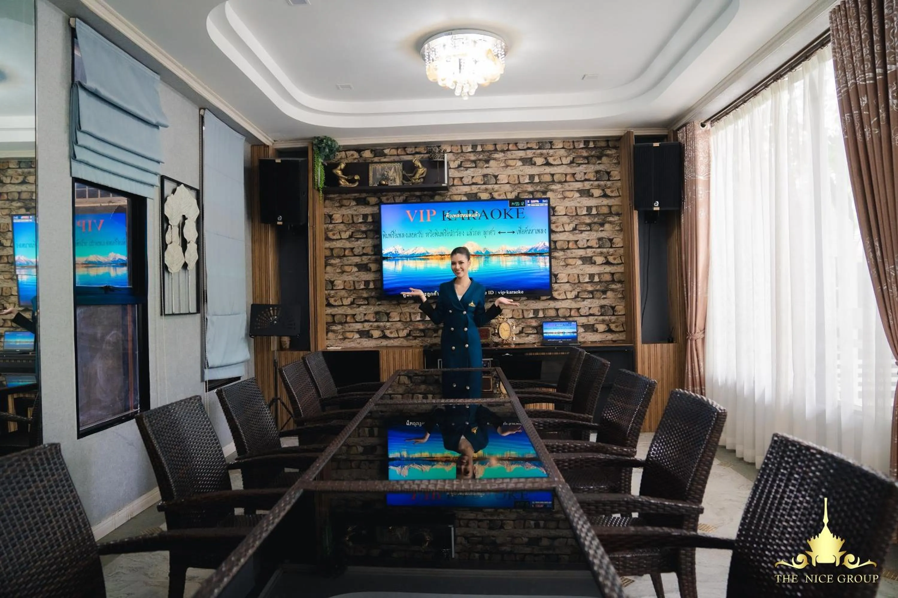 Karaoke in Nice Villa Resort Hat Yai