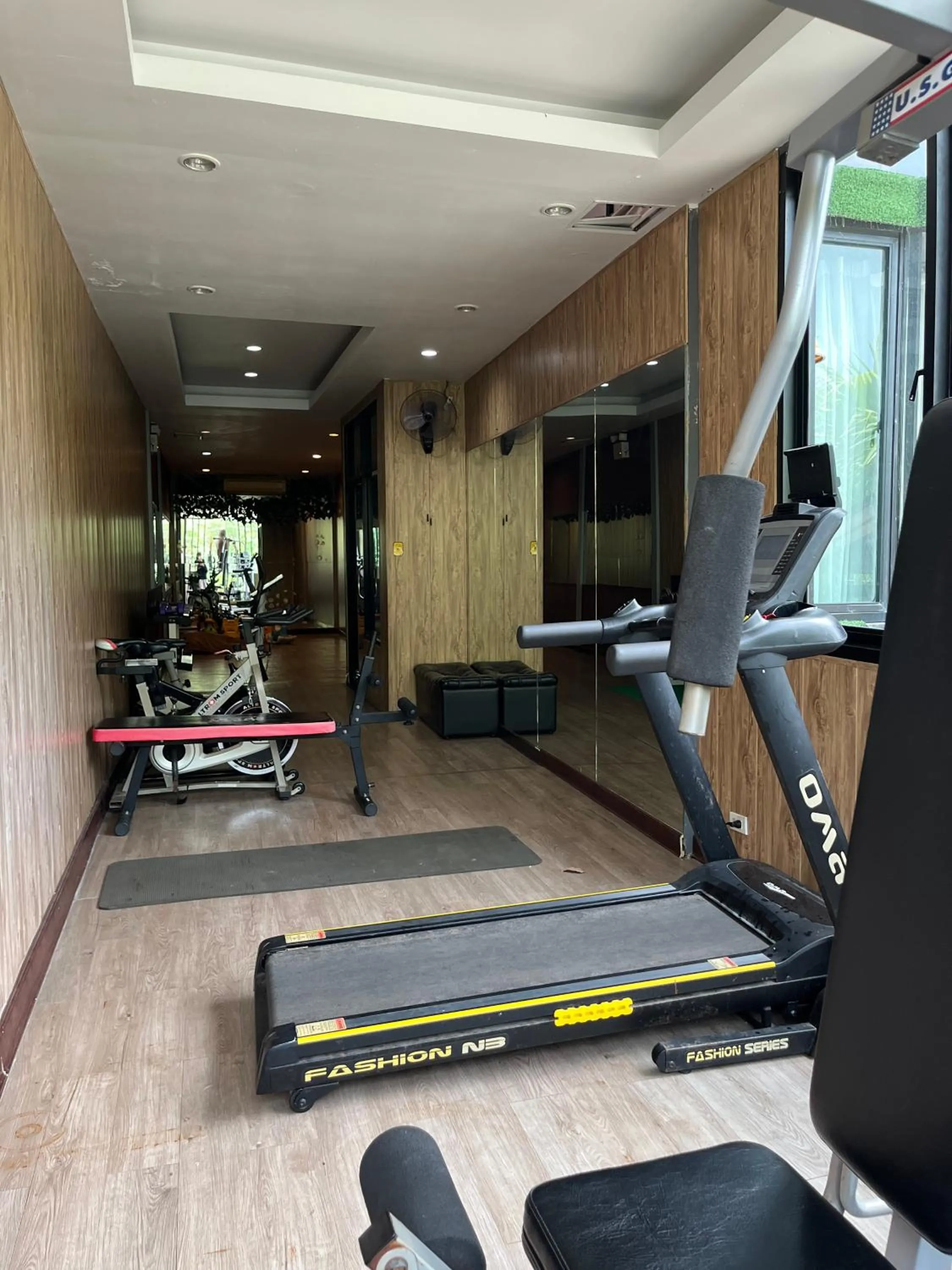 Fitness centre/facilities in Nice Villa Resort Hat Yai
