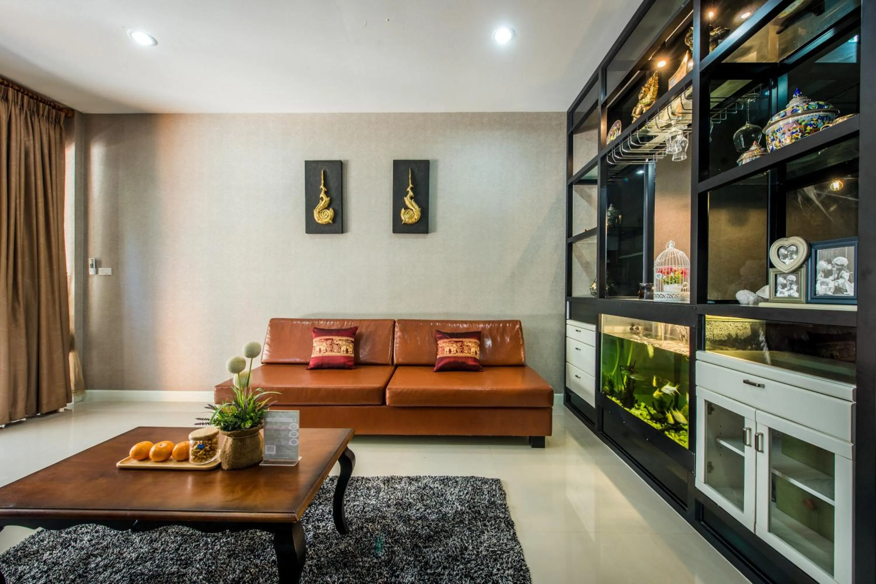 Living room in Nice Villa Resort Hat Yai