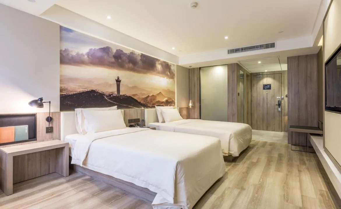 Bed in Atour Hotel Fuzhou Railway Station