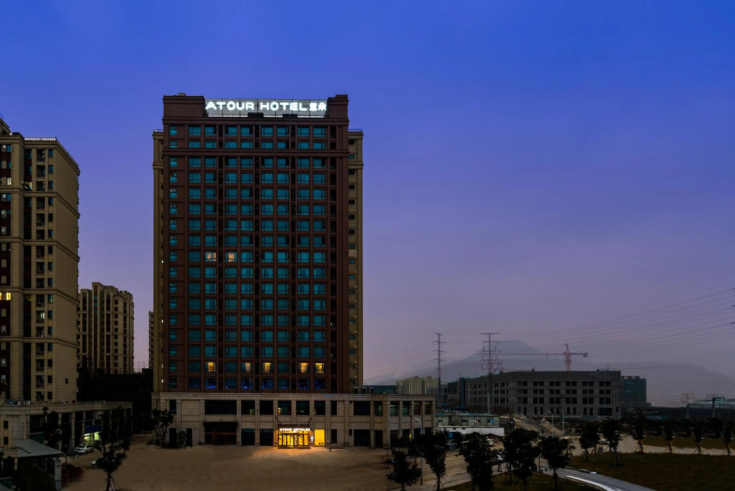 Property building in Atour Hotel (Wenzhou International Airport Olympic Sports Center)