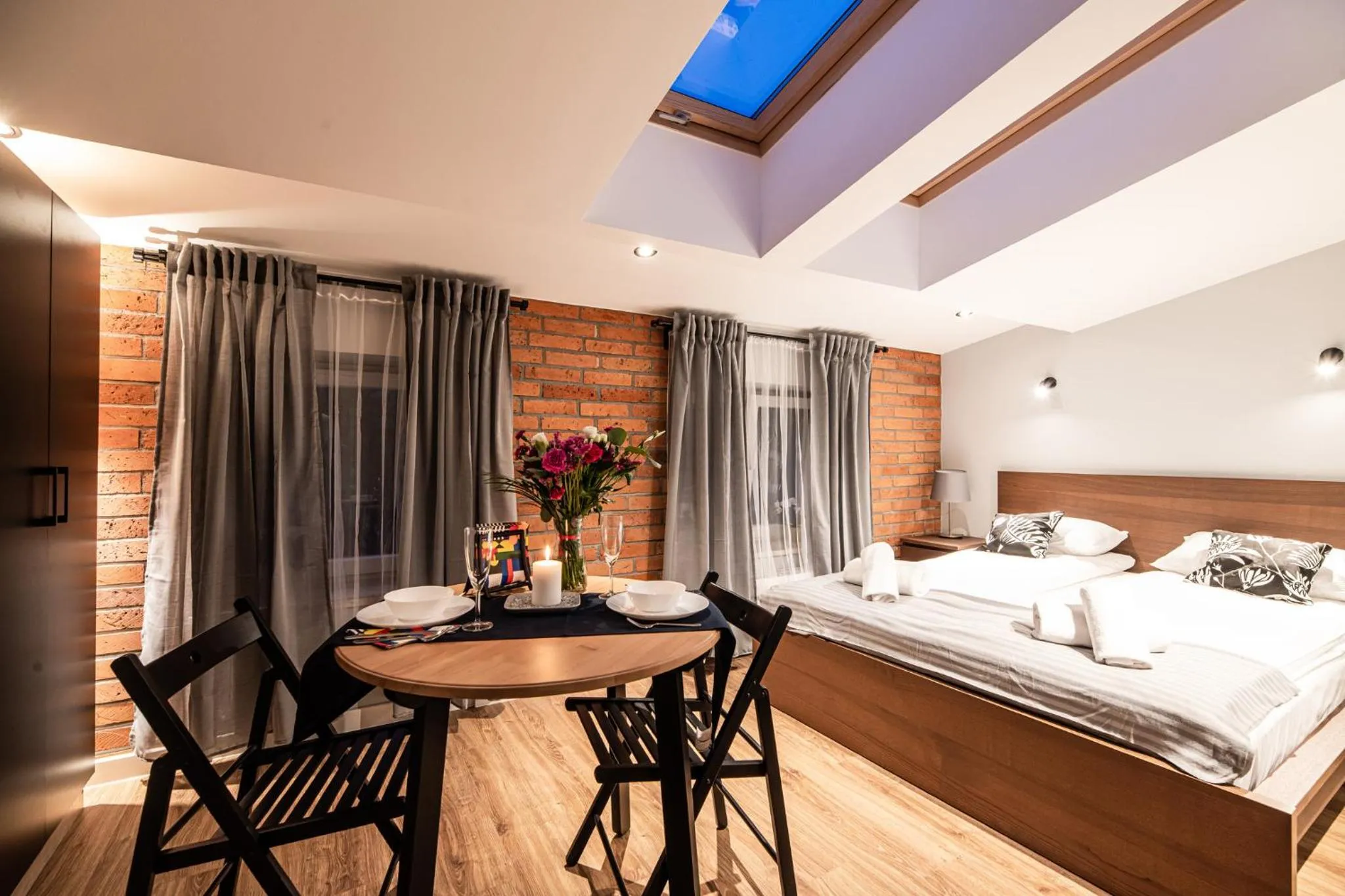 Photo of the whole room in Lubomirskiego 23 Residence - great location, 10 min to Main Square by foot, right next to Main Rail and Bus Station