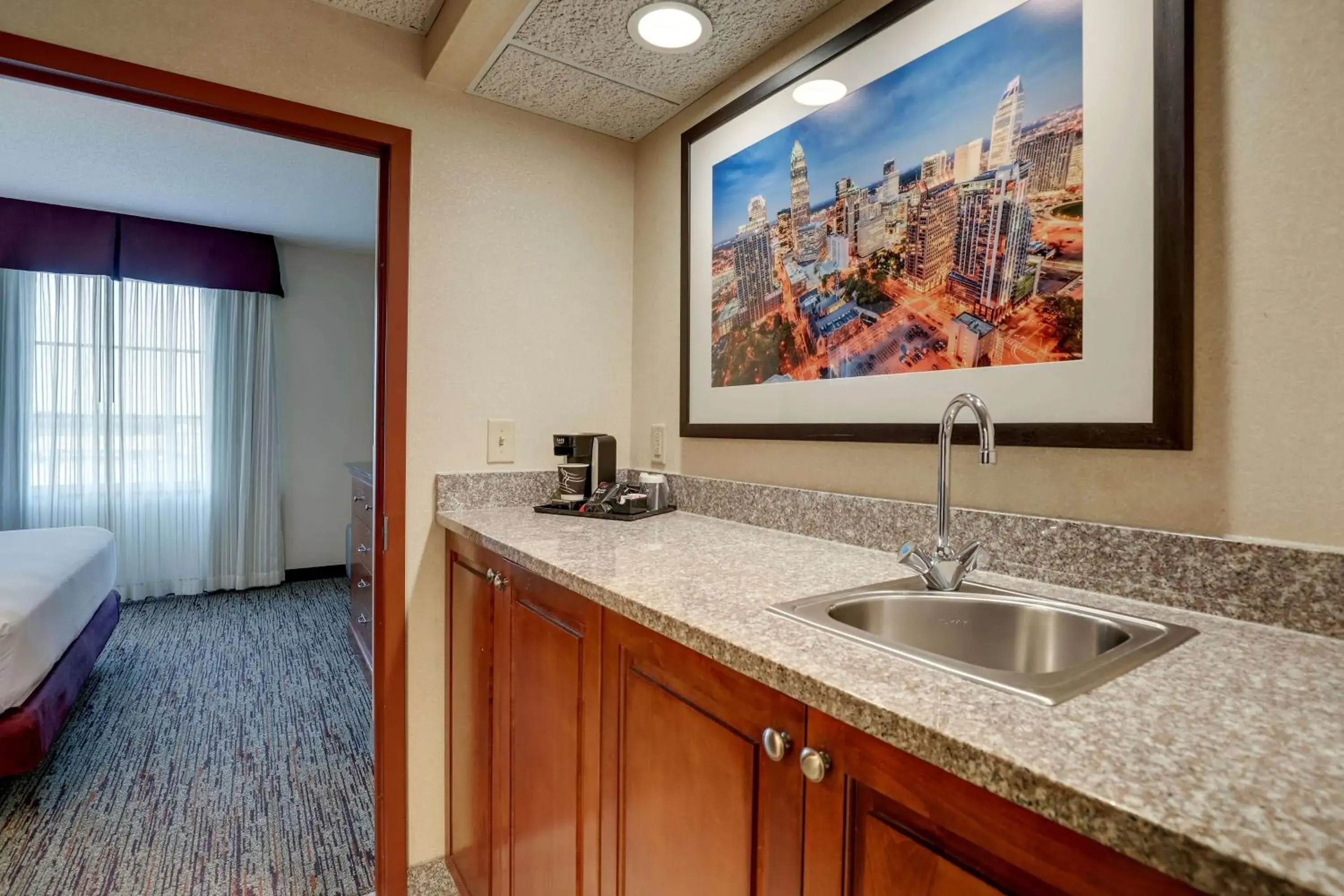 King Suite with Sofa Bed - High Floor in Drury Inn & Suites Charlotte Northlake King Suite with Sofa Bed - High Floor in Drury Inn & Suites Charlotte Northlake