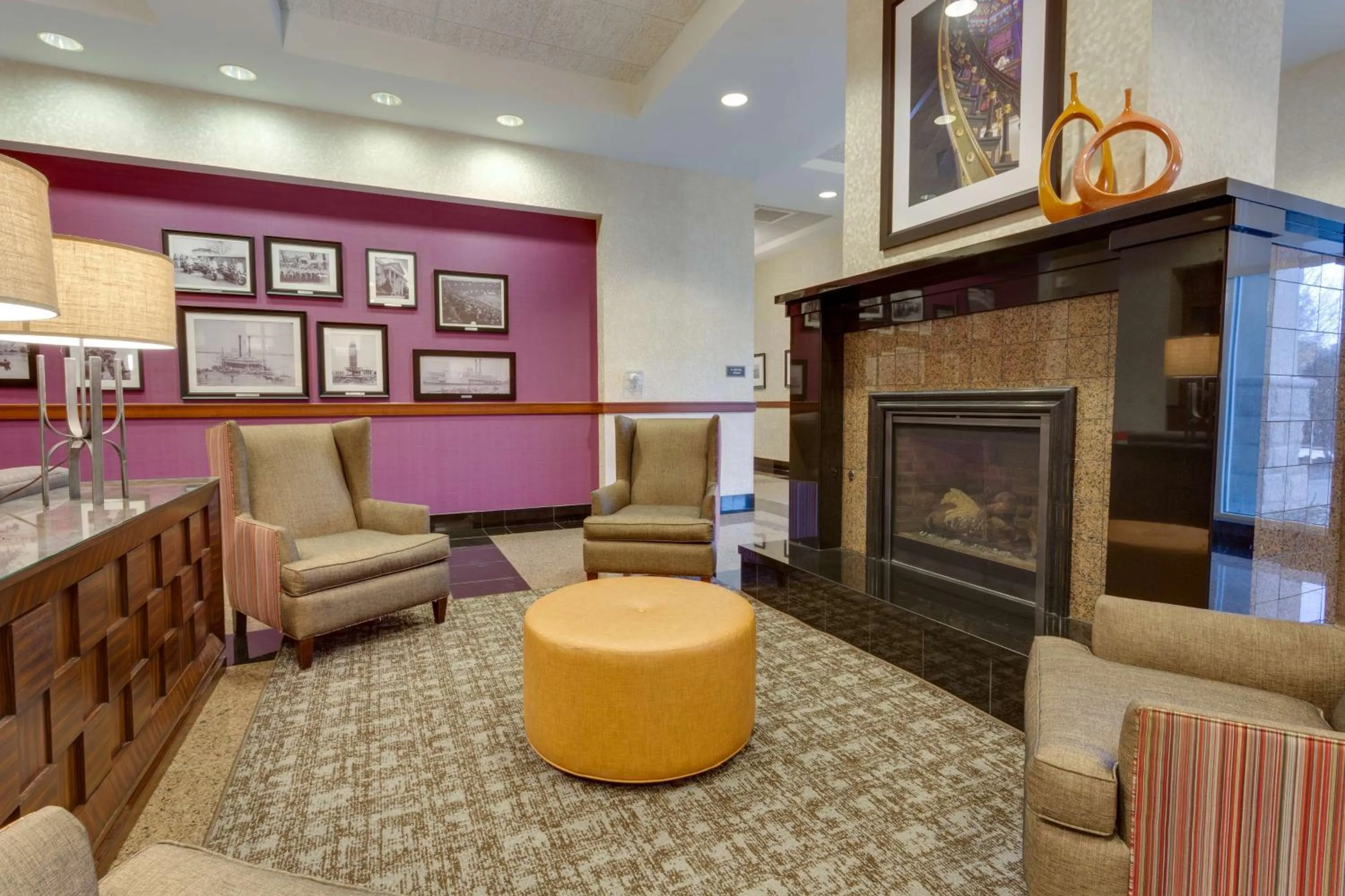 Lobby or reception in Drury Inn & Suites Baton Rouge