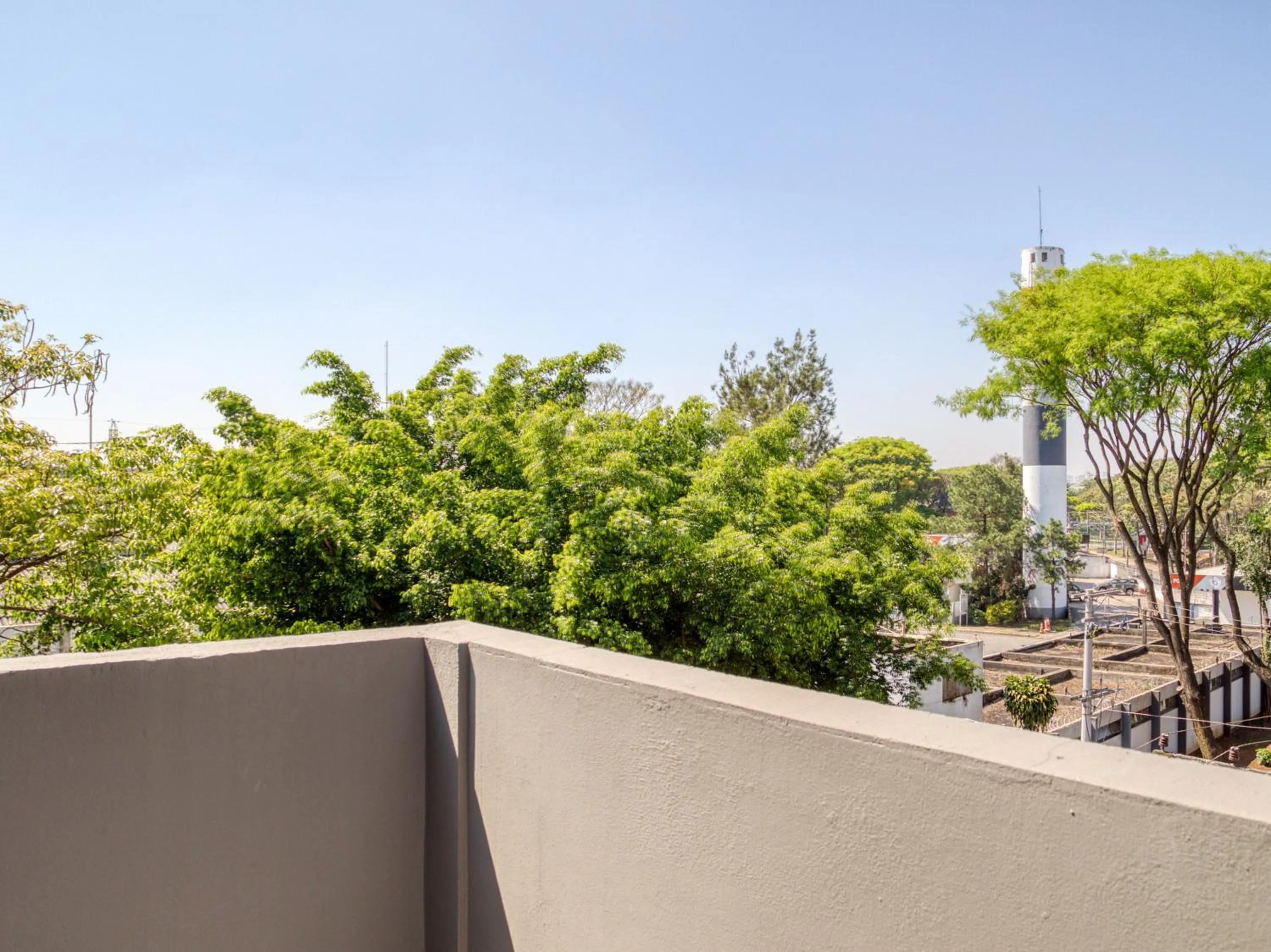 Balcony/Terrace in HOTEL PAULISTANO Center Norte