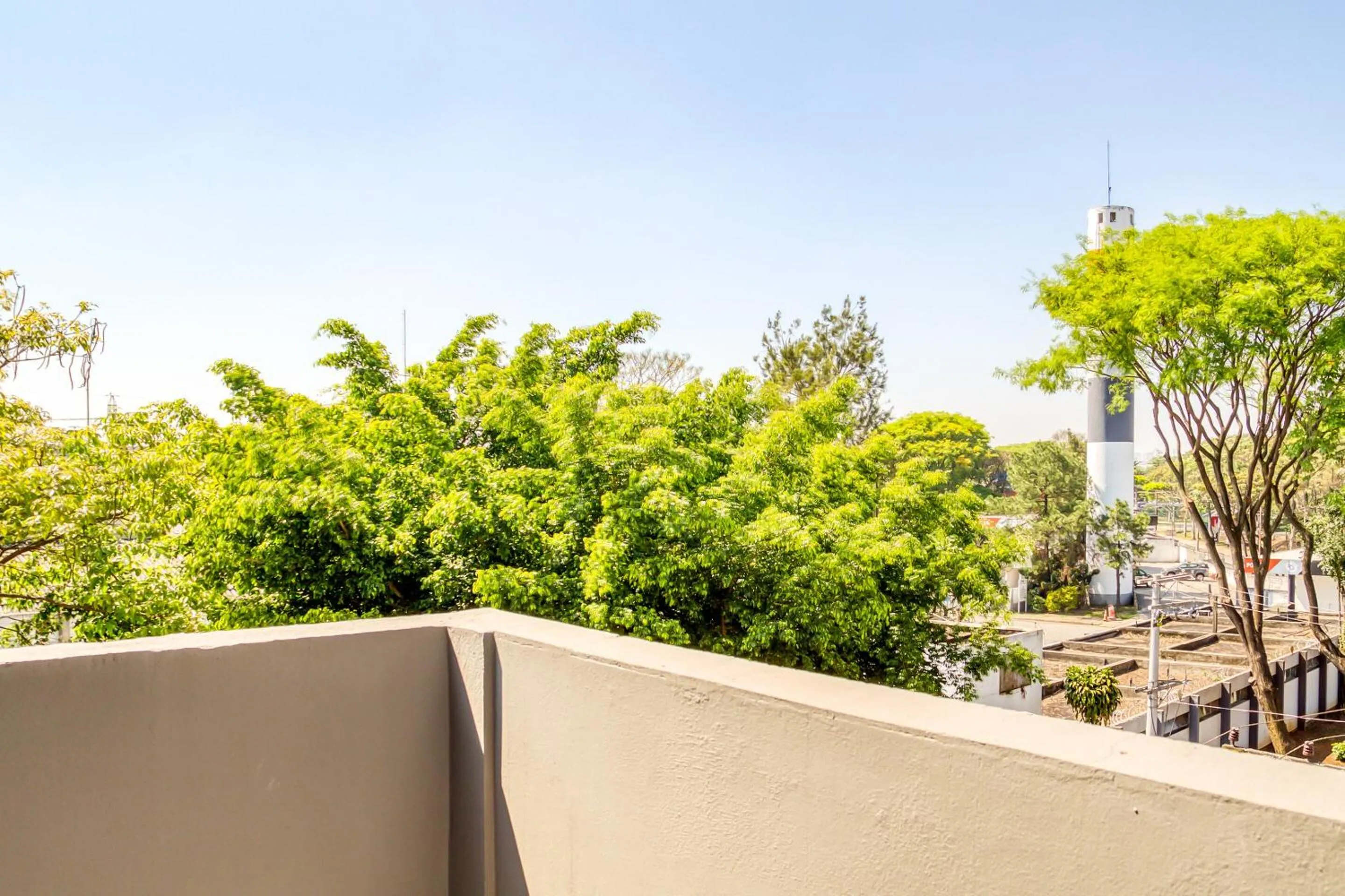 Balcony/Terrace in HOTEL PAULISTANO Center Norte
