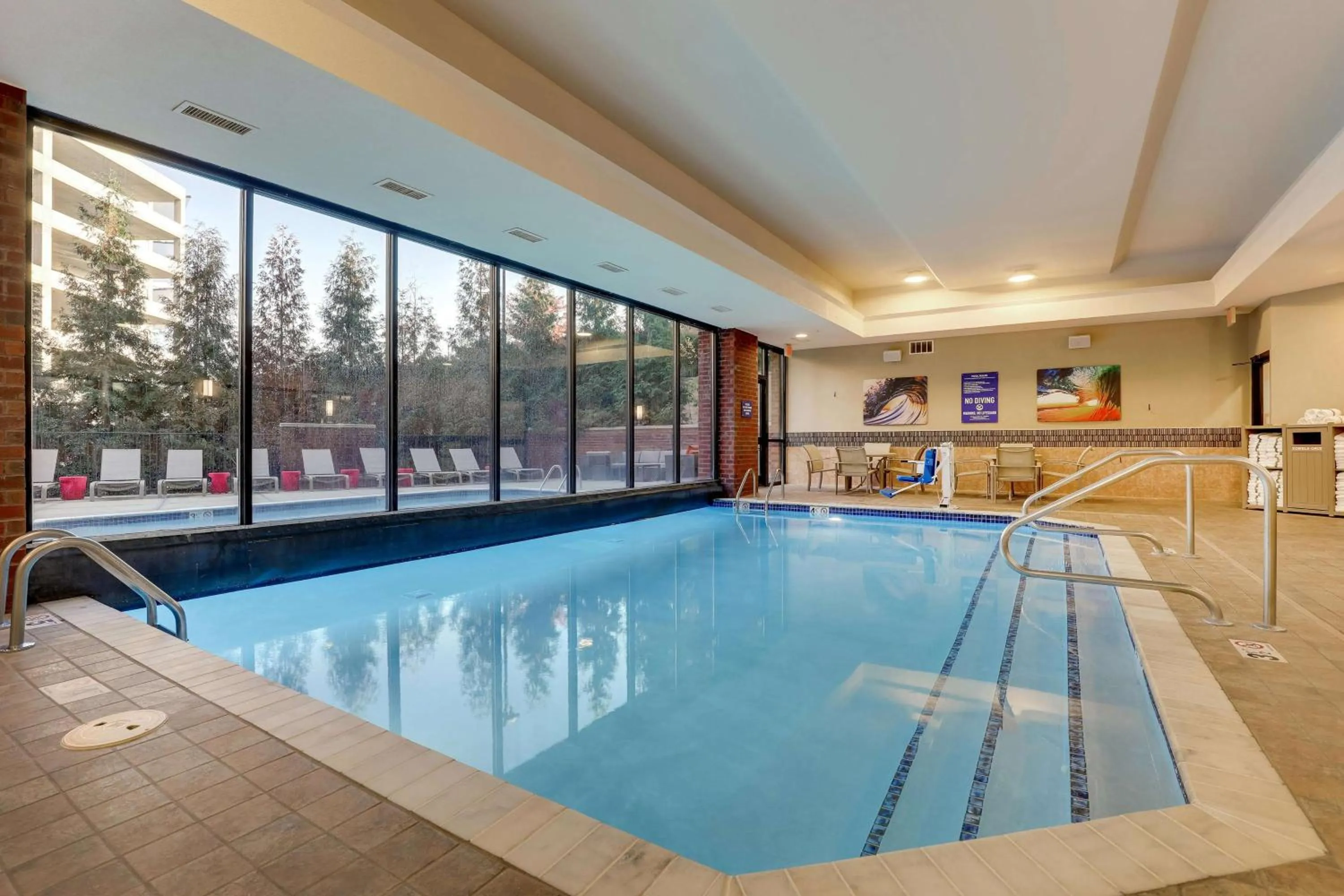 Pool view in Drury Plaza Hotel Columbus Downtown