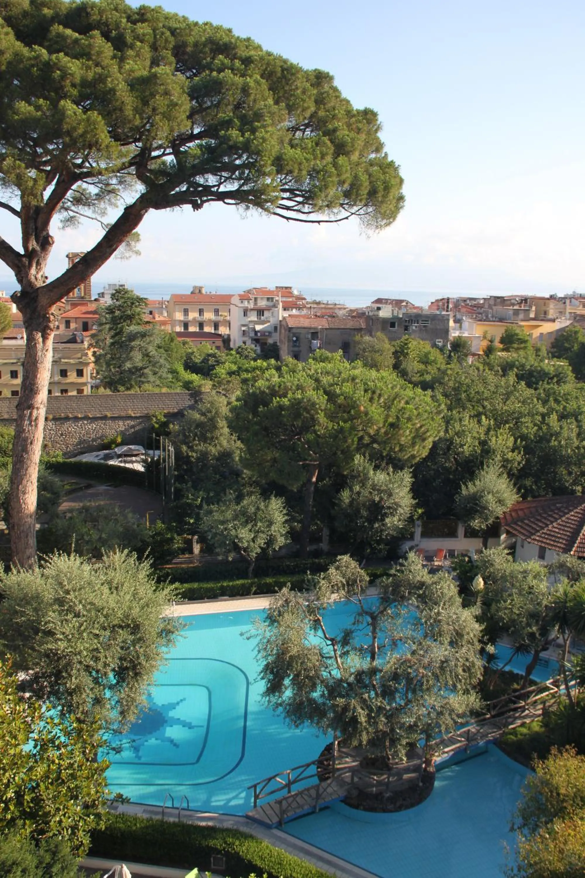 Pool view in BLU SEA SORRENTO