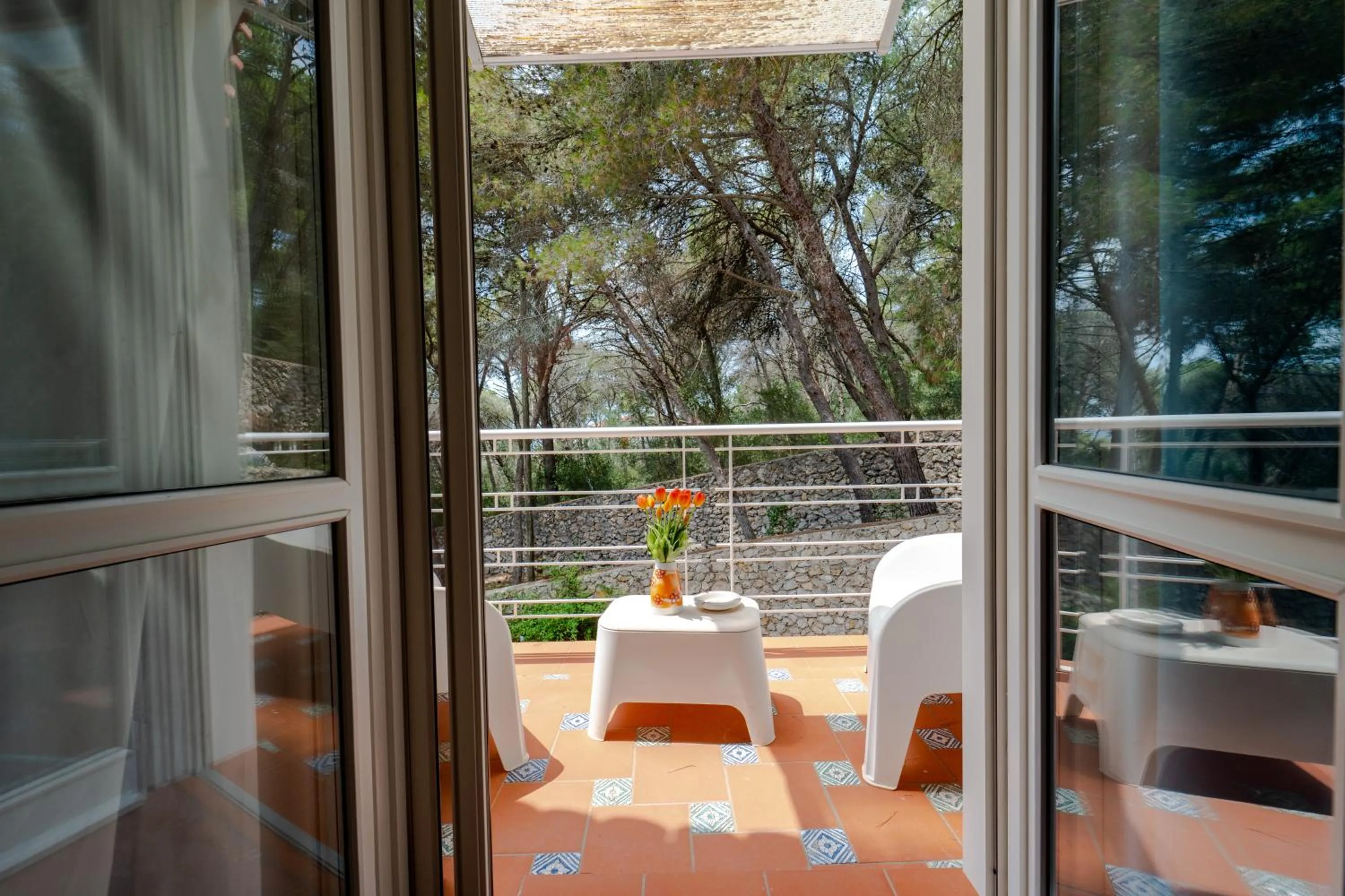 Balcony/Terrace in Dimora Villa Serena Porto Selvaggio