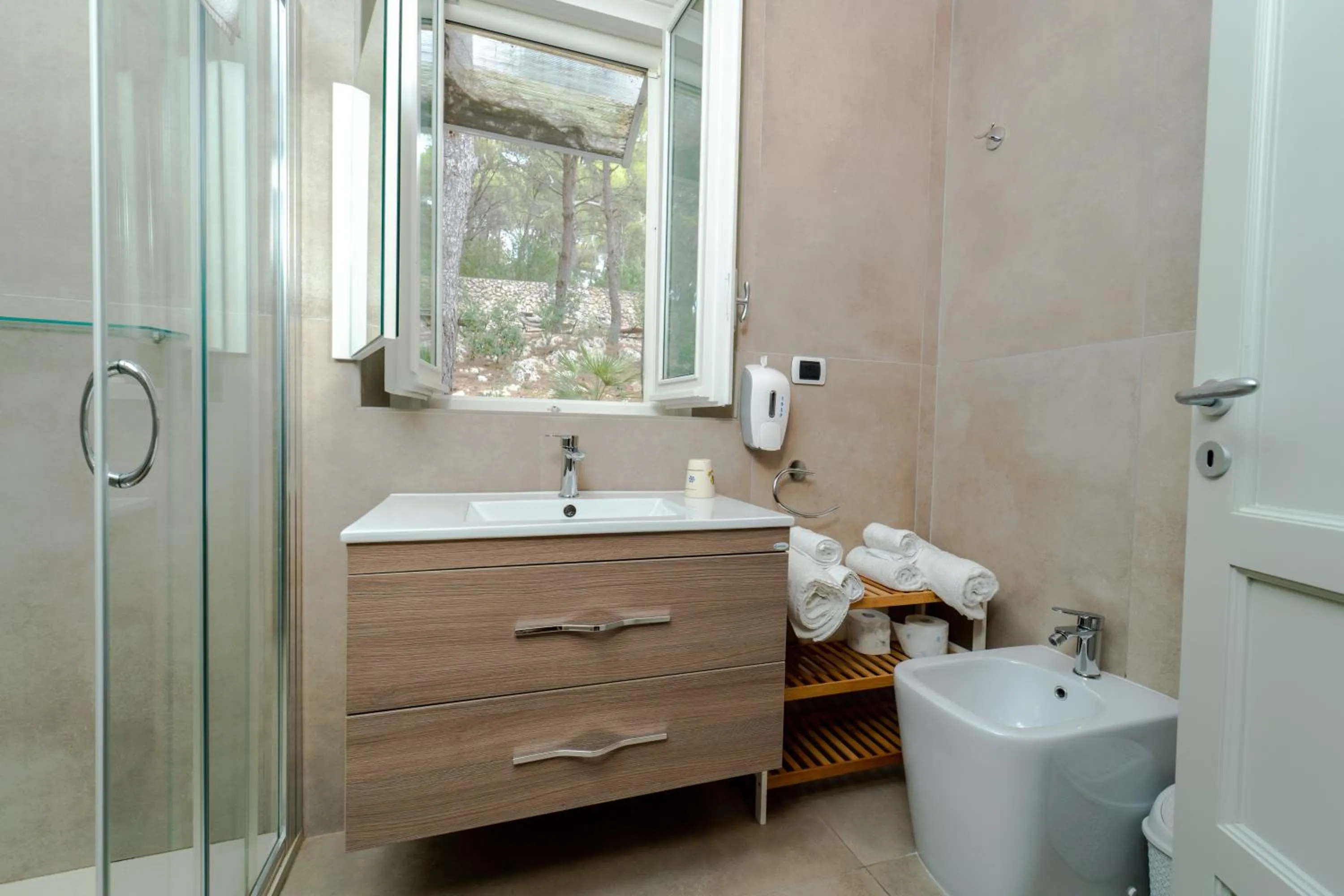 Bathroom in Dimora Villa Serena Porto Selvaggio