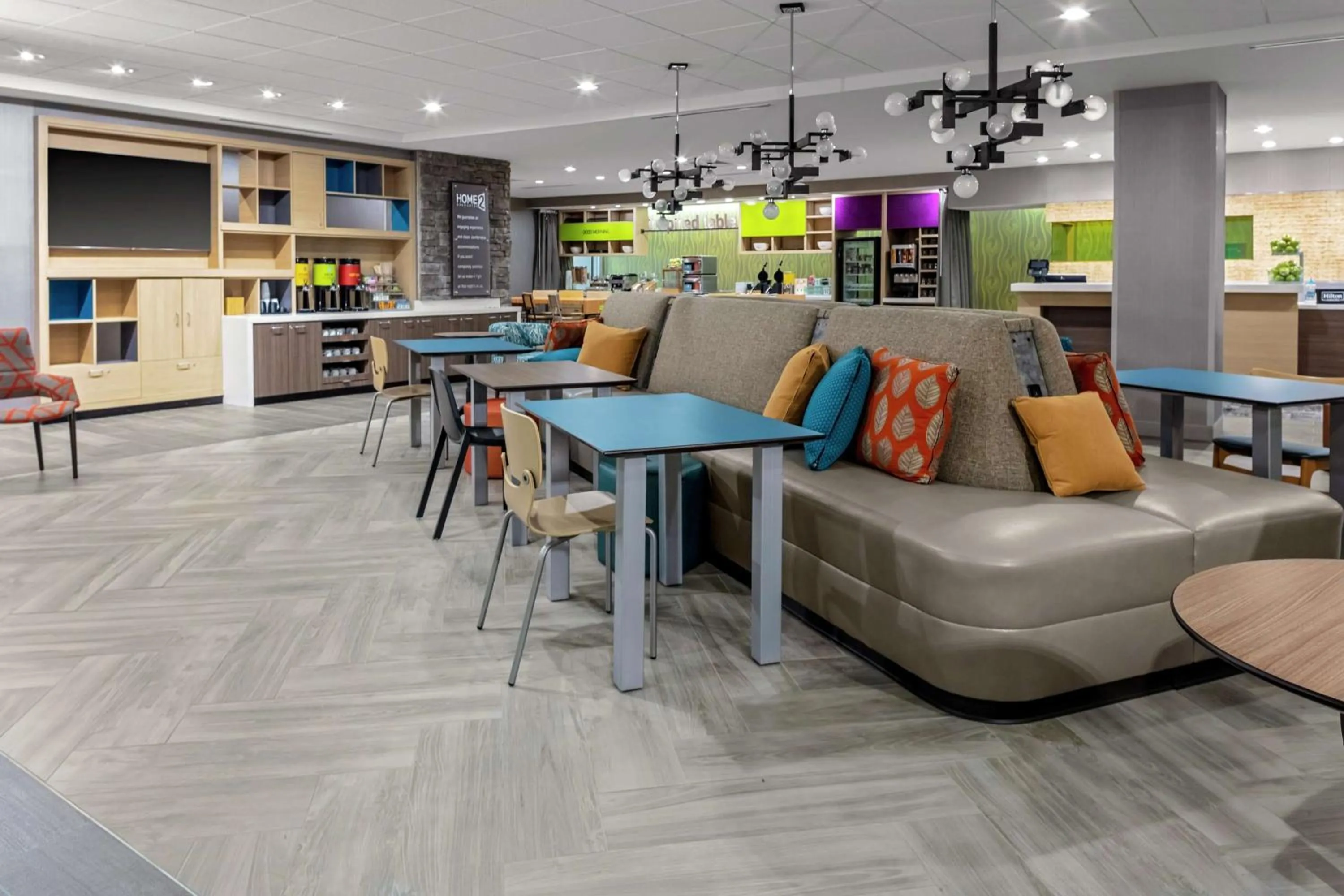 Lobby or reception in Home2 Suites By Hilton Salisbury