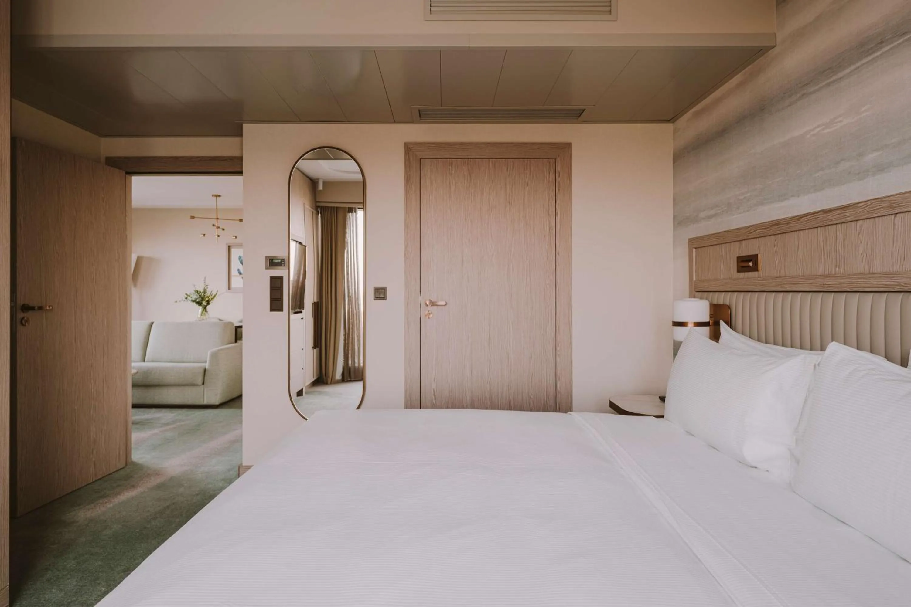 Bed in Hilton Swinoujscie Resort And Spa