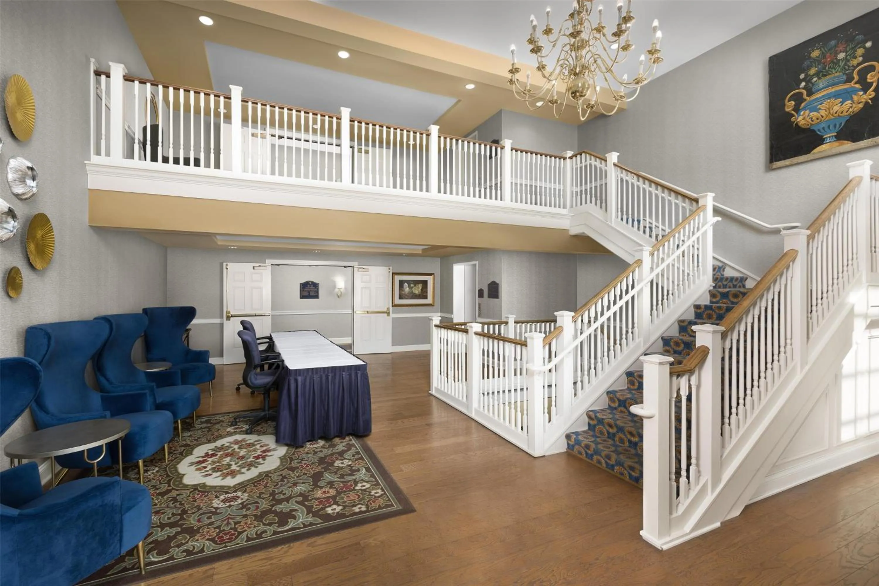 Lobby or reception in Virginia Crossings Hotel, Tapestry Collection by Hilton