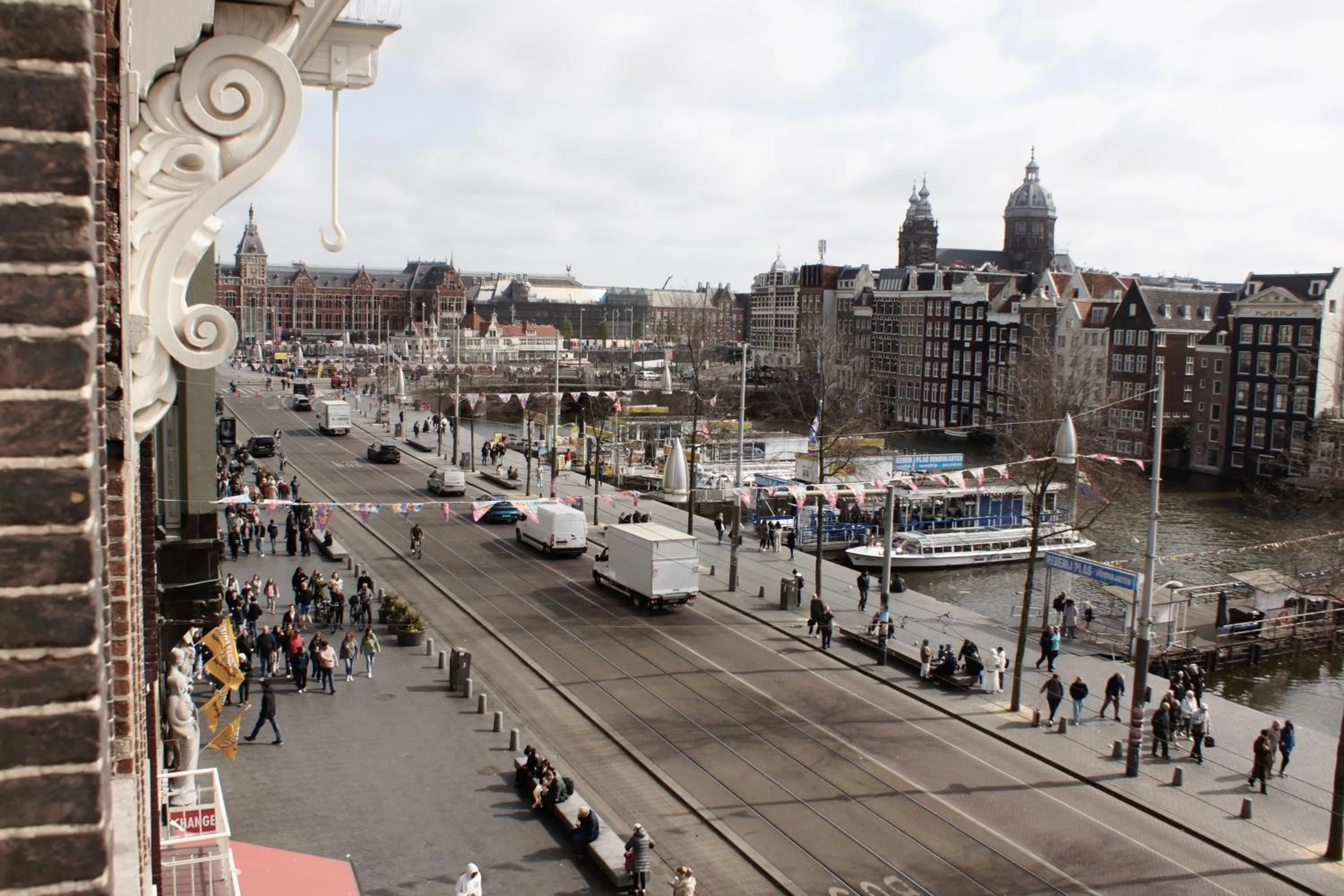 City view in Hotel van Gelder