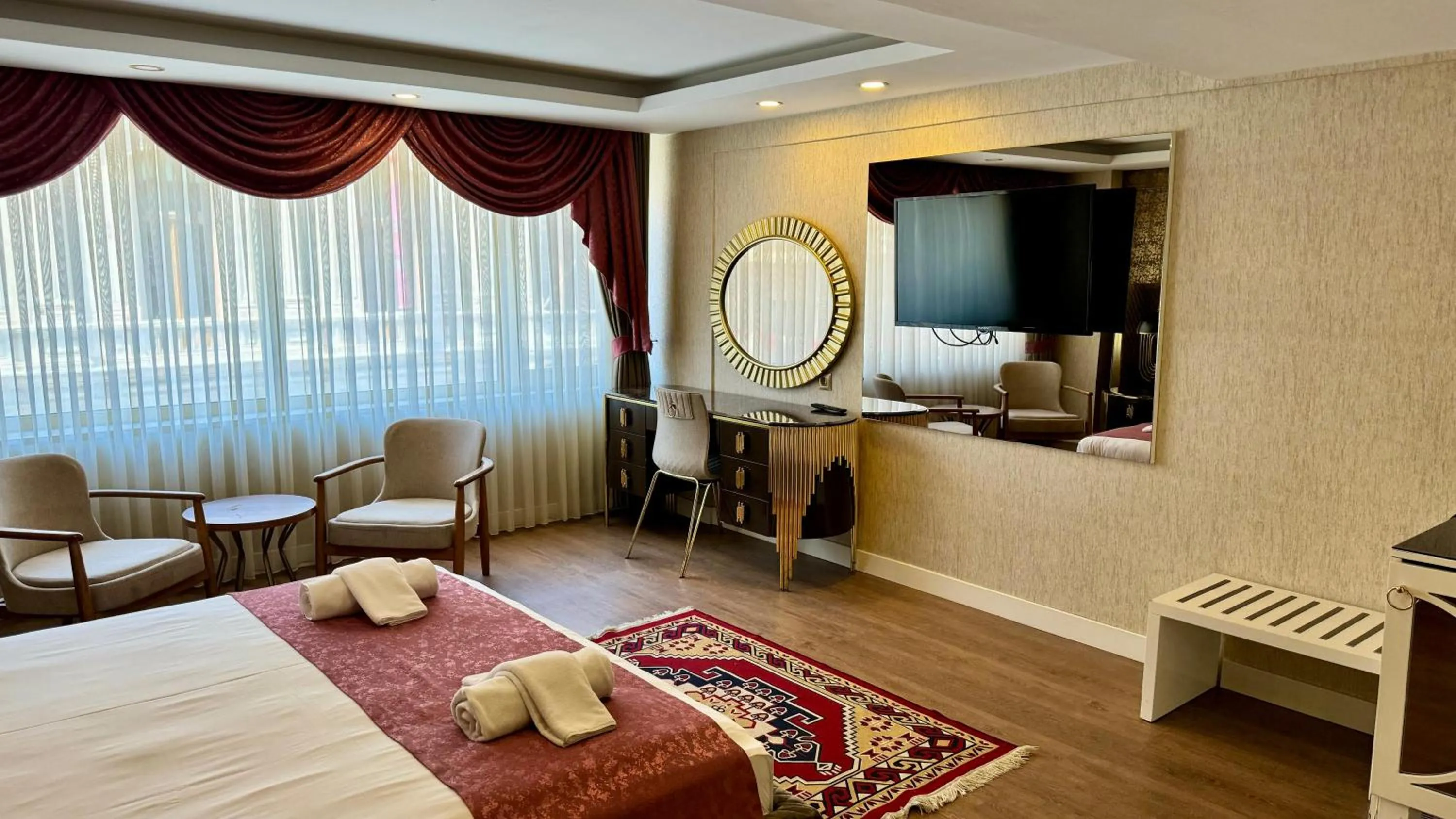 Bedroom, Bed in Burj Al Istanbul