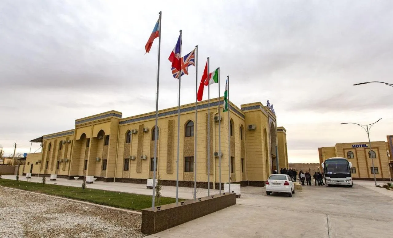 Property building in Erkin Palace Hotel