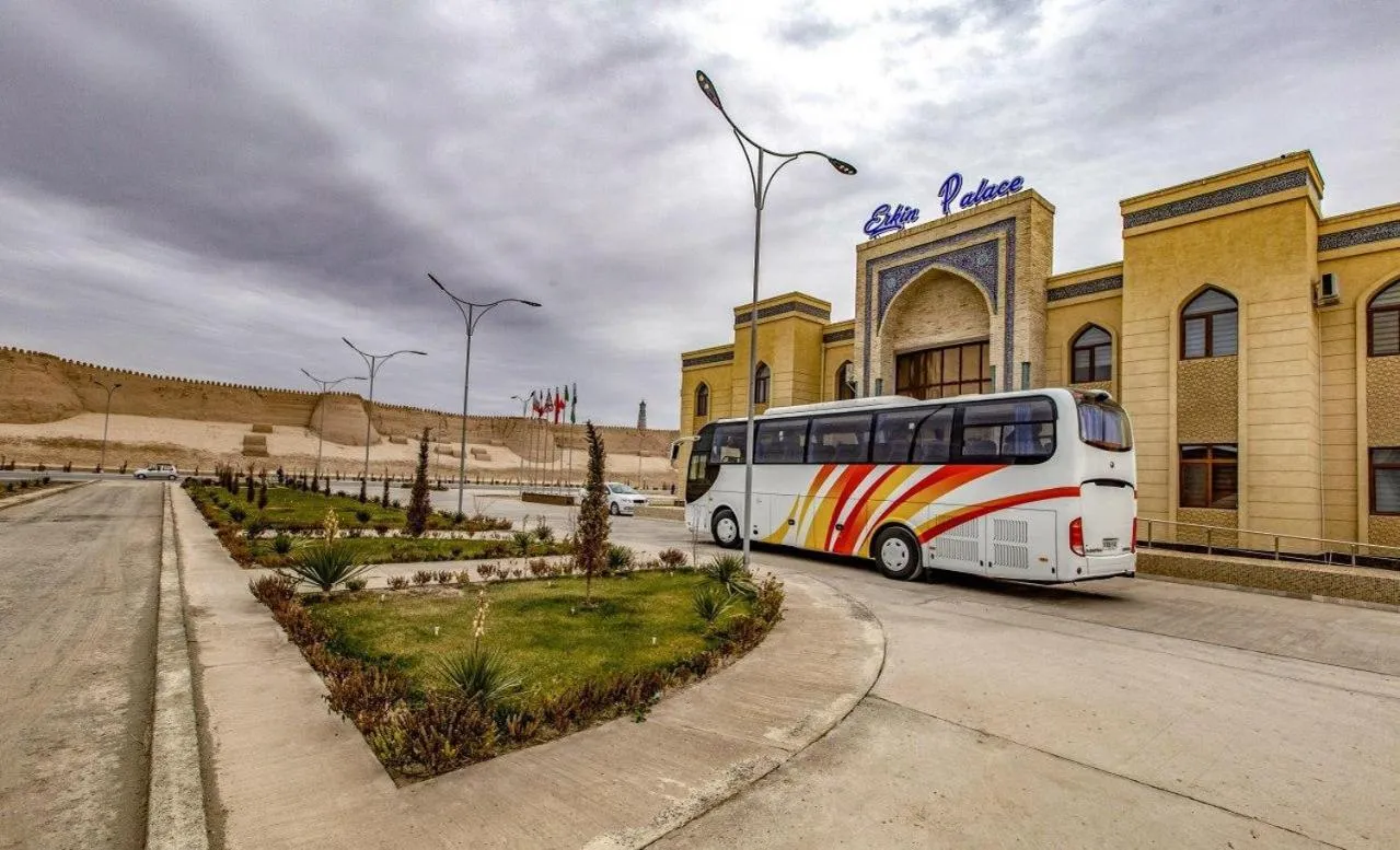 Property building in Erkin Palace Hotel