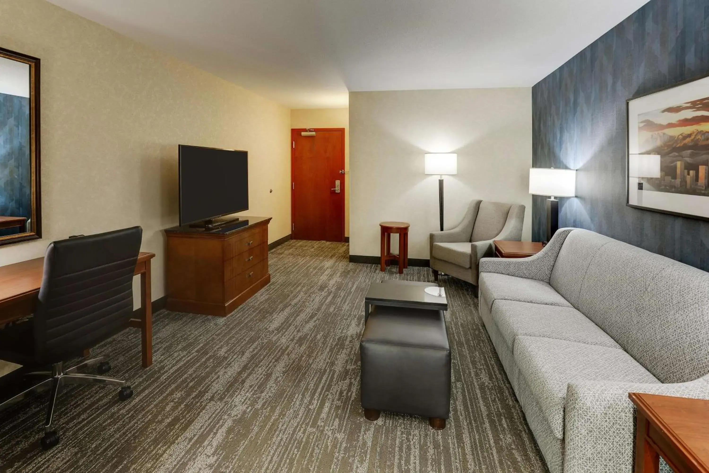 King Suite with Sofa Bed - Hearing Accessible in Drury Plaza Hotel Denver Westminster King Suite with Sofa Bed - Hearing Accessible in Drury Plaza Hotel Denver Westminster