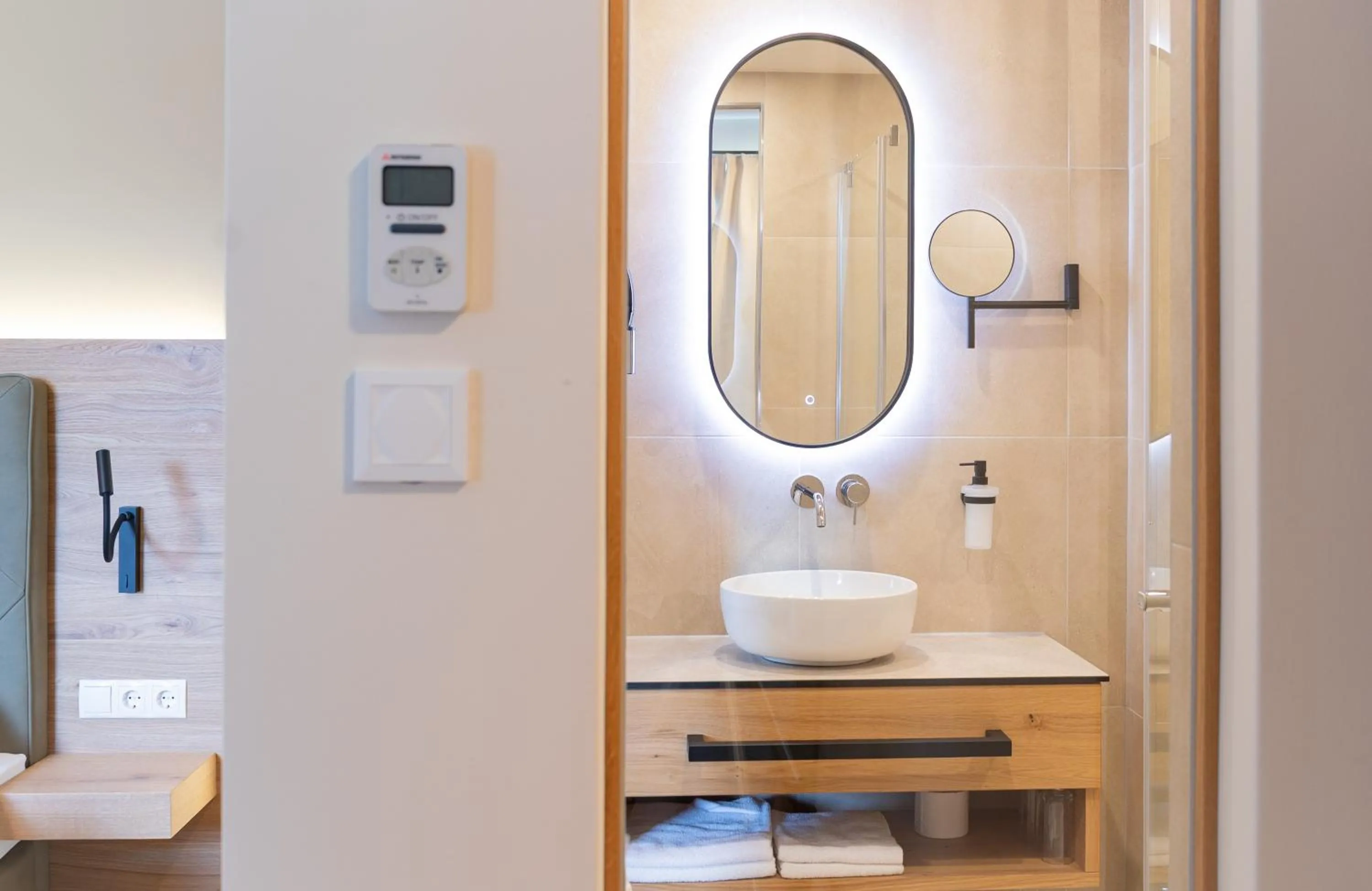 Bathroom in Hotel Die Pflegerbrücke