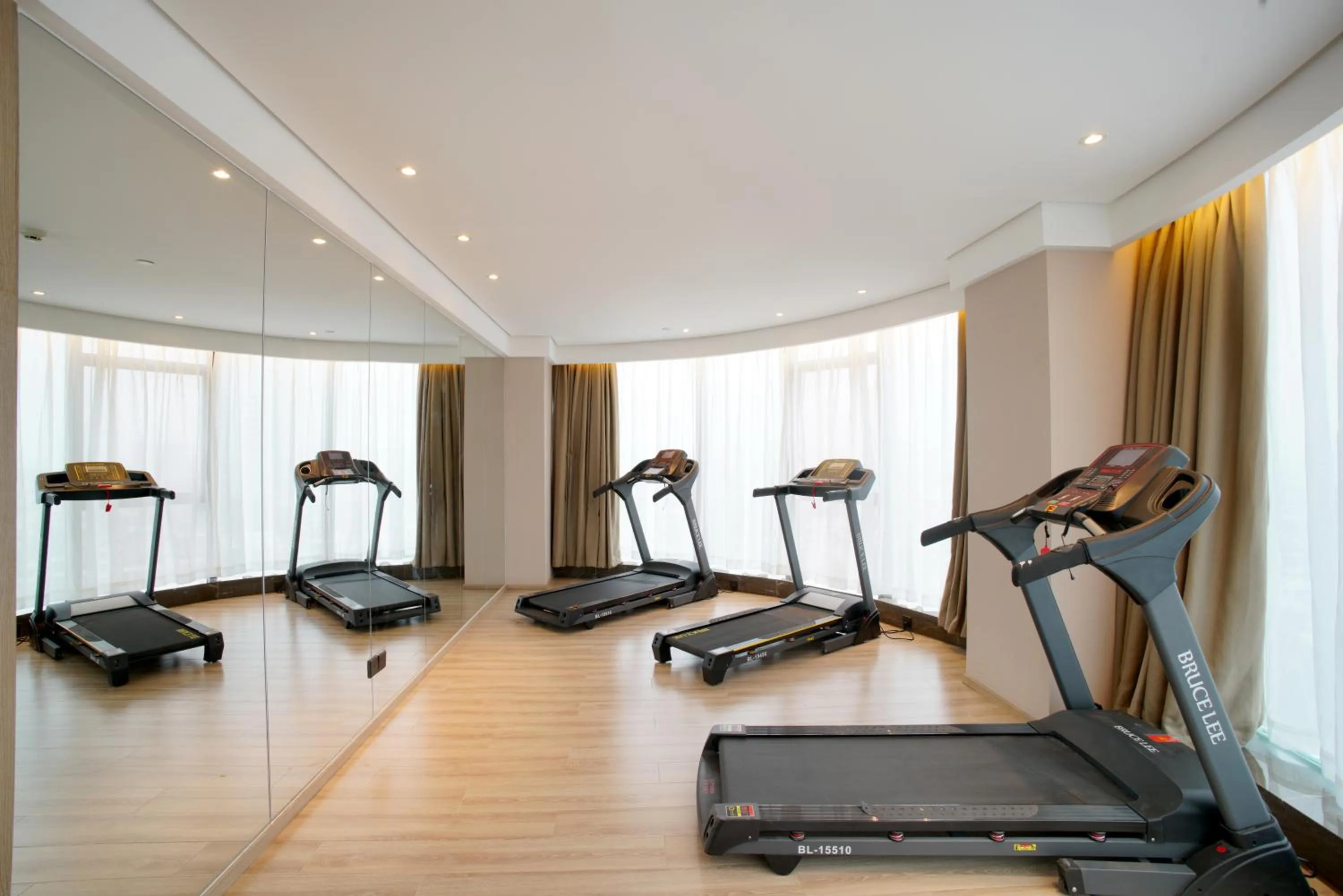 Fitness centre/facilities in Atour Hotel Guangzhou Yueqiao Branch