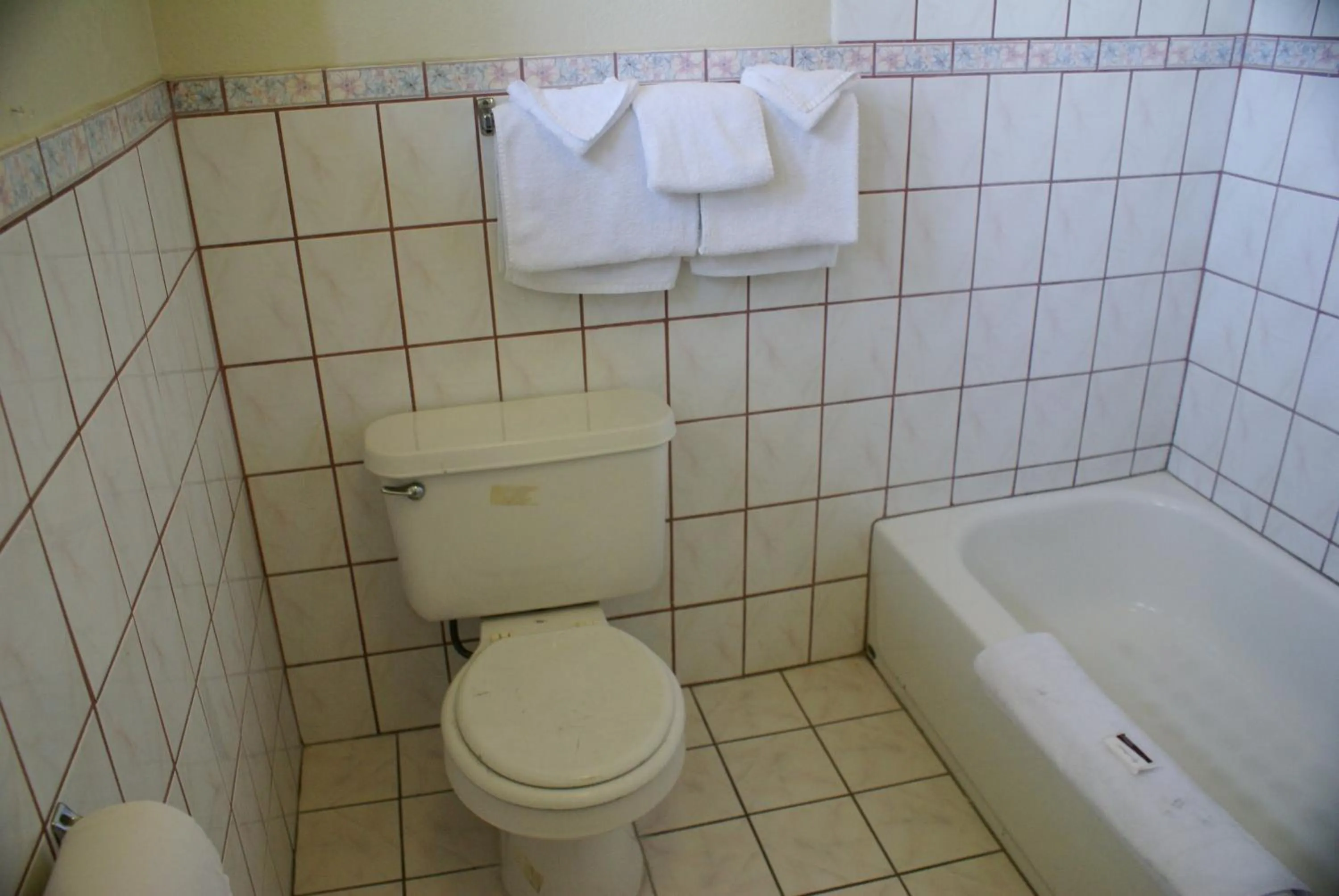 Bathroom in Sahara Motel