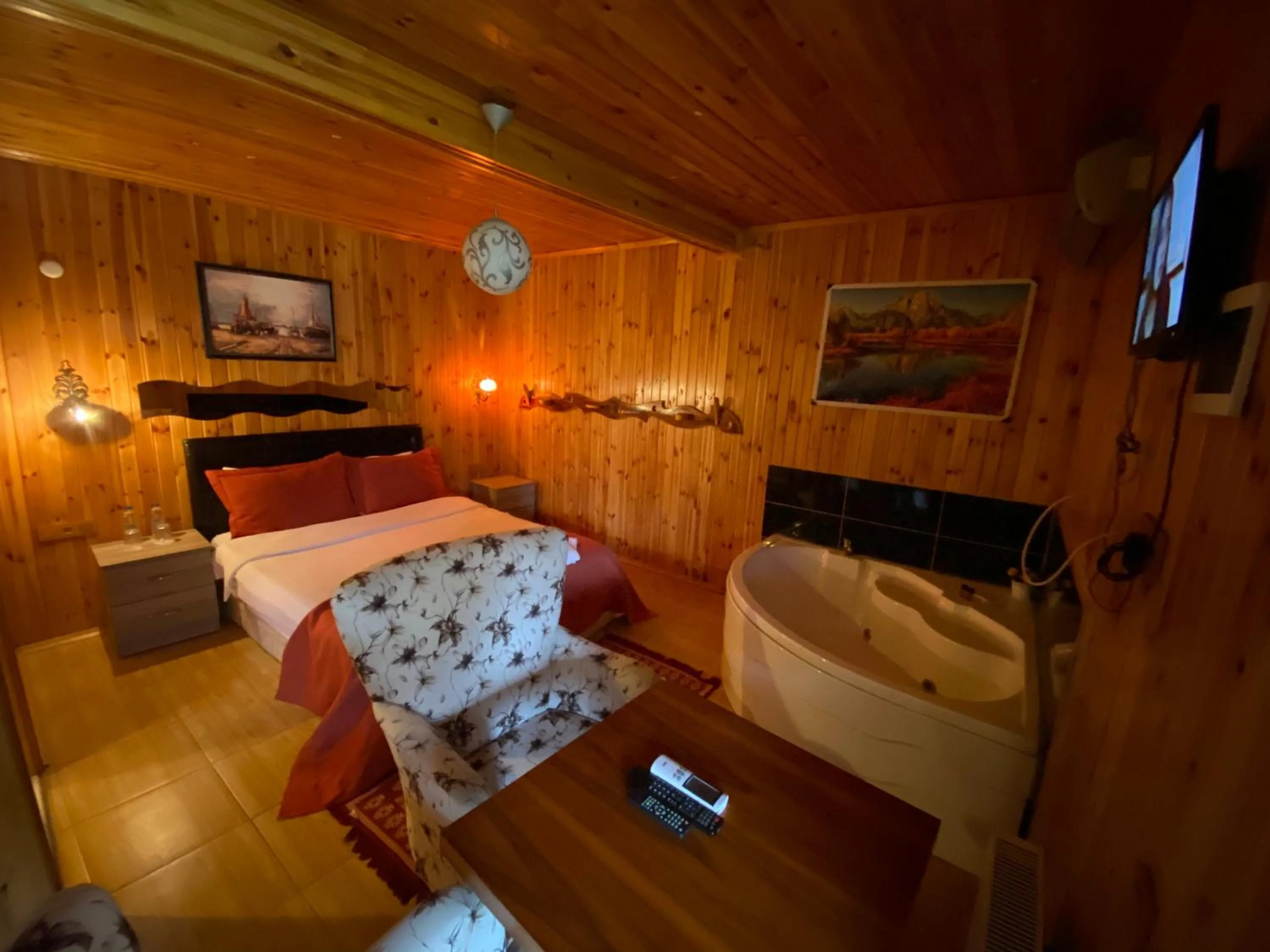 Bed in Ağva Green River Hotel