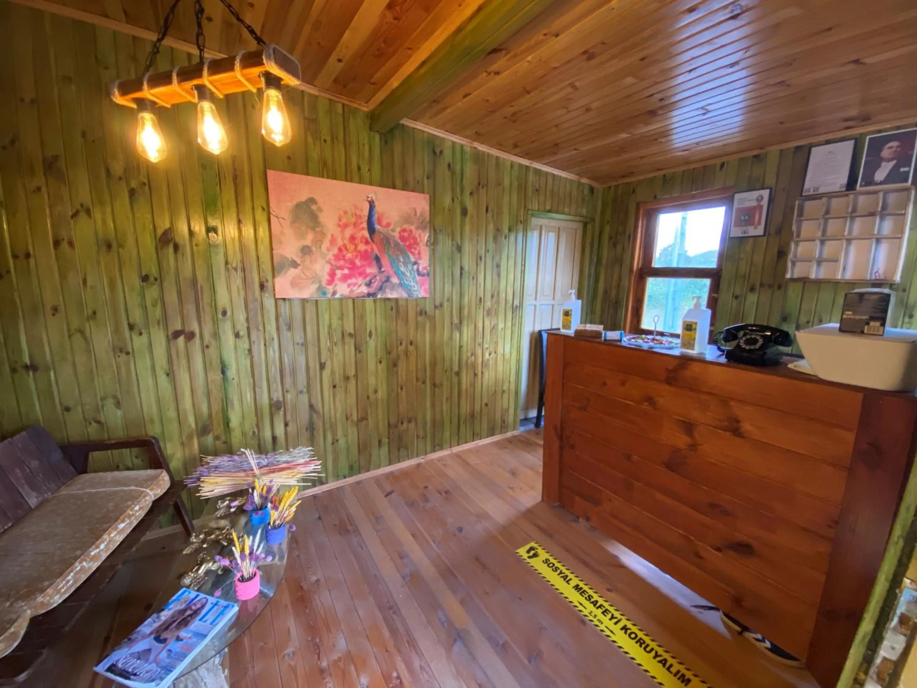 Lobby or reception in Ağva Green River Hotel