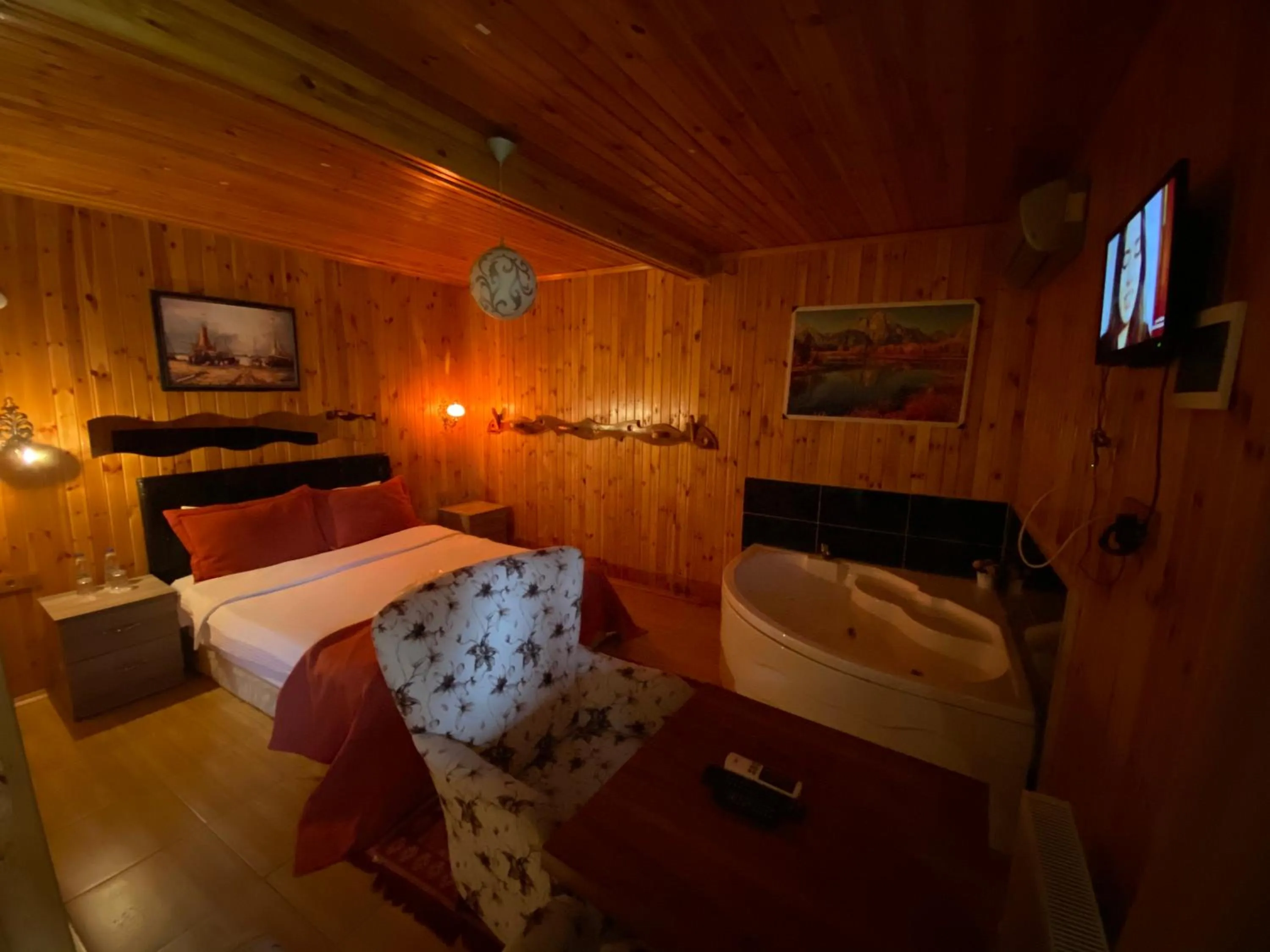 Bed in Ağva Green River Hotel