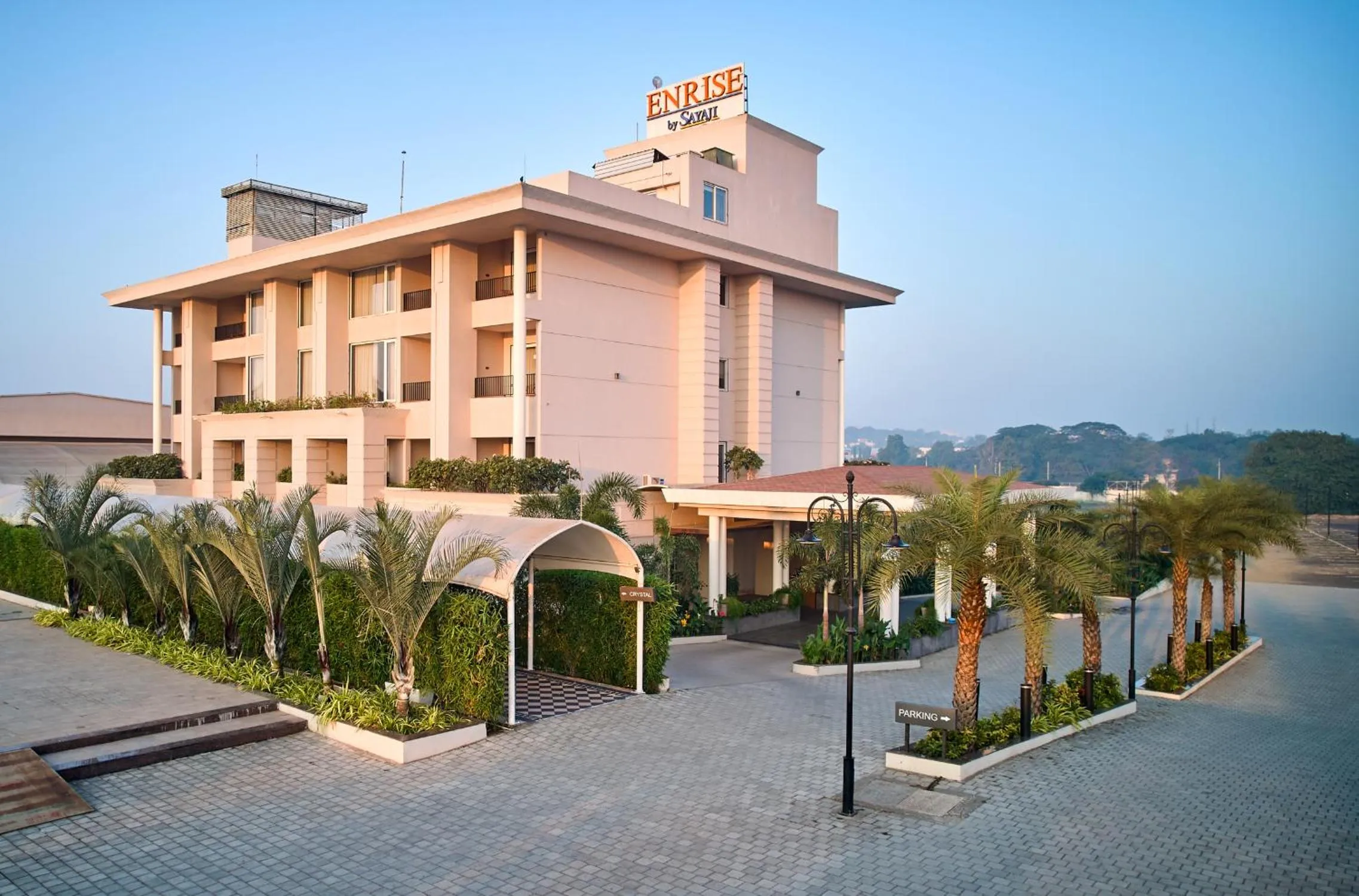 Facade/entrance in Enrise By Sayaji Rau Indore