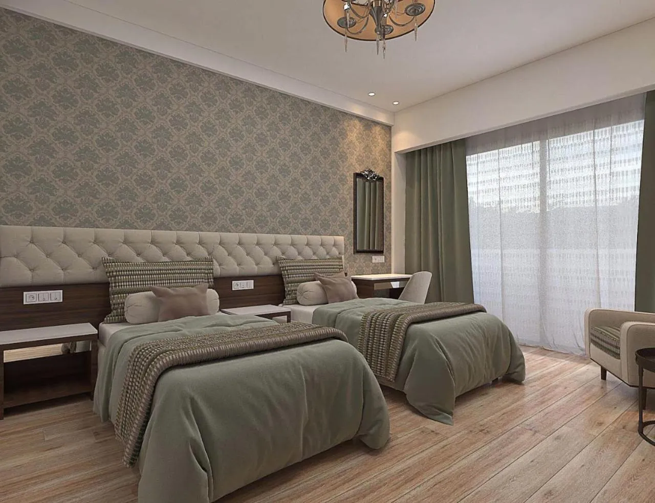 Communal lounge/ TV room, Bed in Enrise By Sayaji Rau Indore