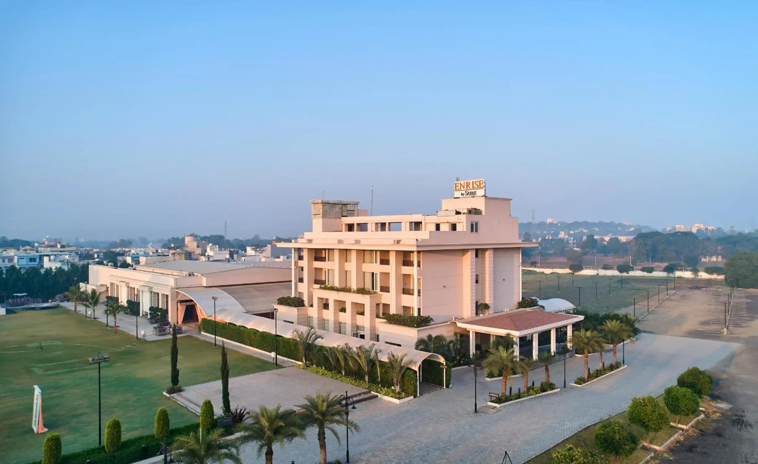 Facade/entrance in Enrise By Sayaji Rau Indore Facade/entrance in Enrise By Sayaji Rau Indore