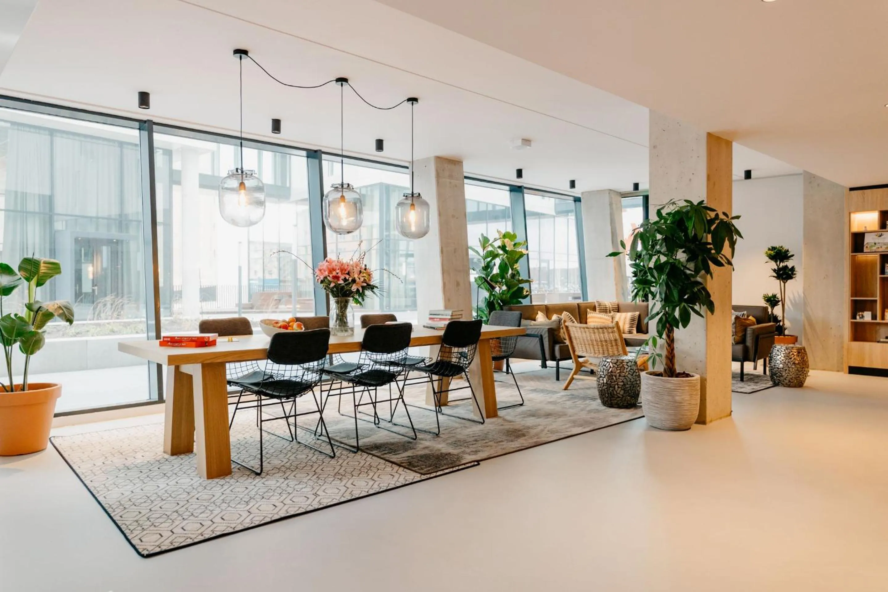 Area and facilities in Numa Amsterdam Docklands