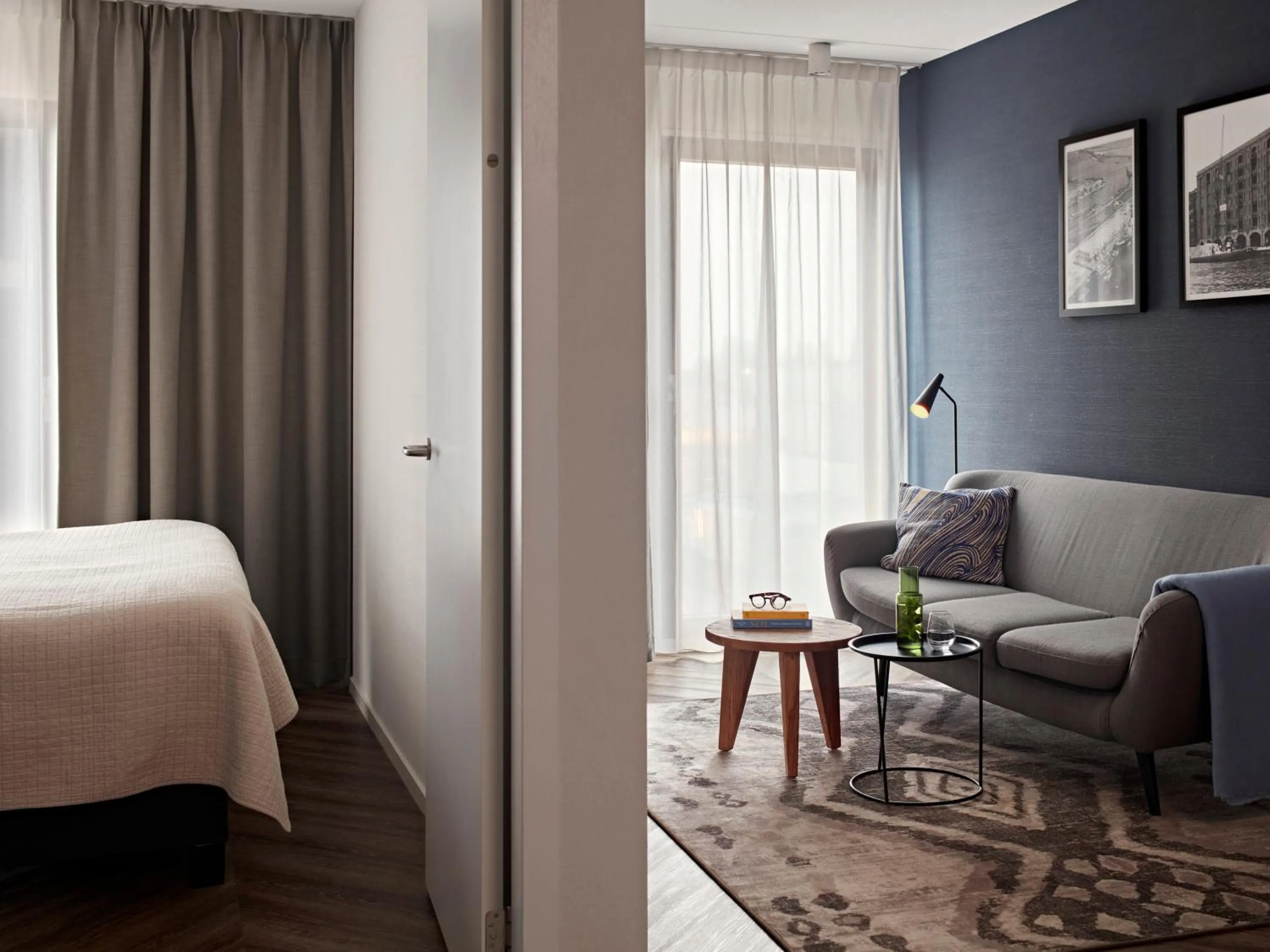 Bed in Numa Amsterdam Docklands