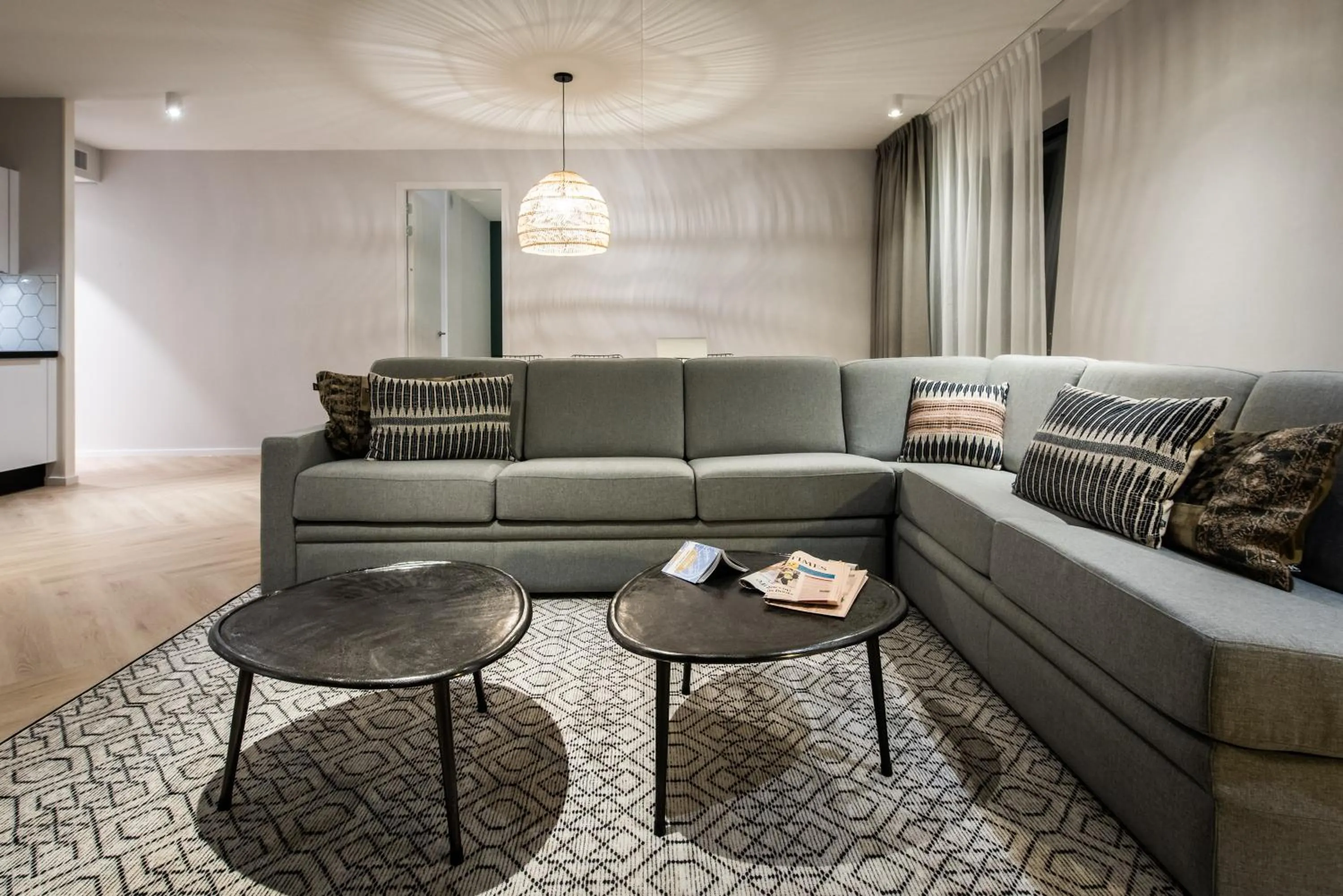 Living room in Numa Amsterdam Docklands