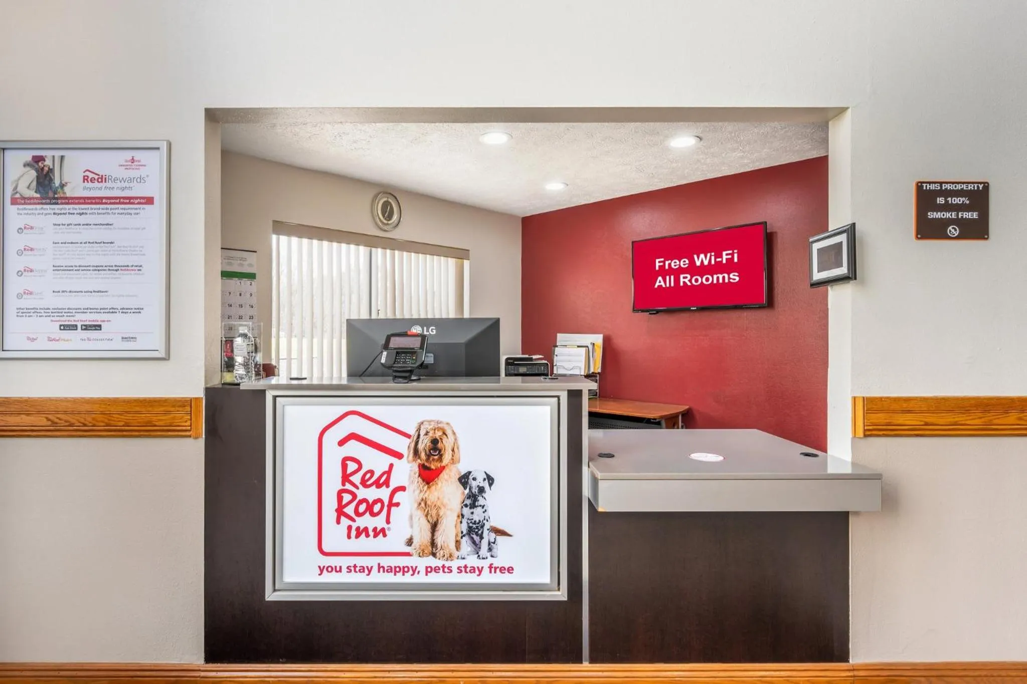 Lobby or reception in Red Roof Inn Greencastle South - Cloverdale