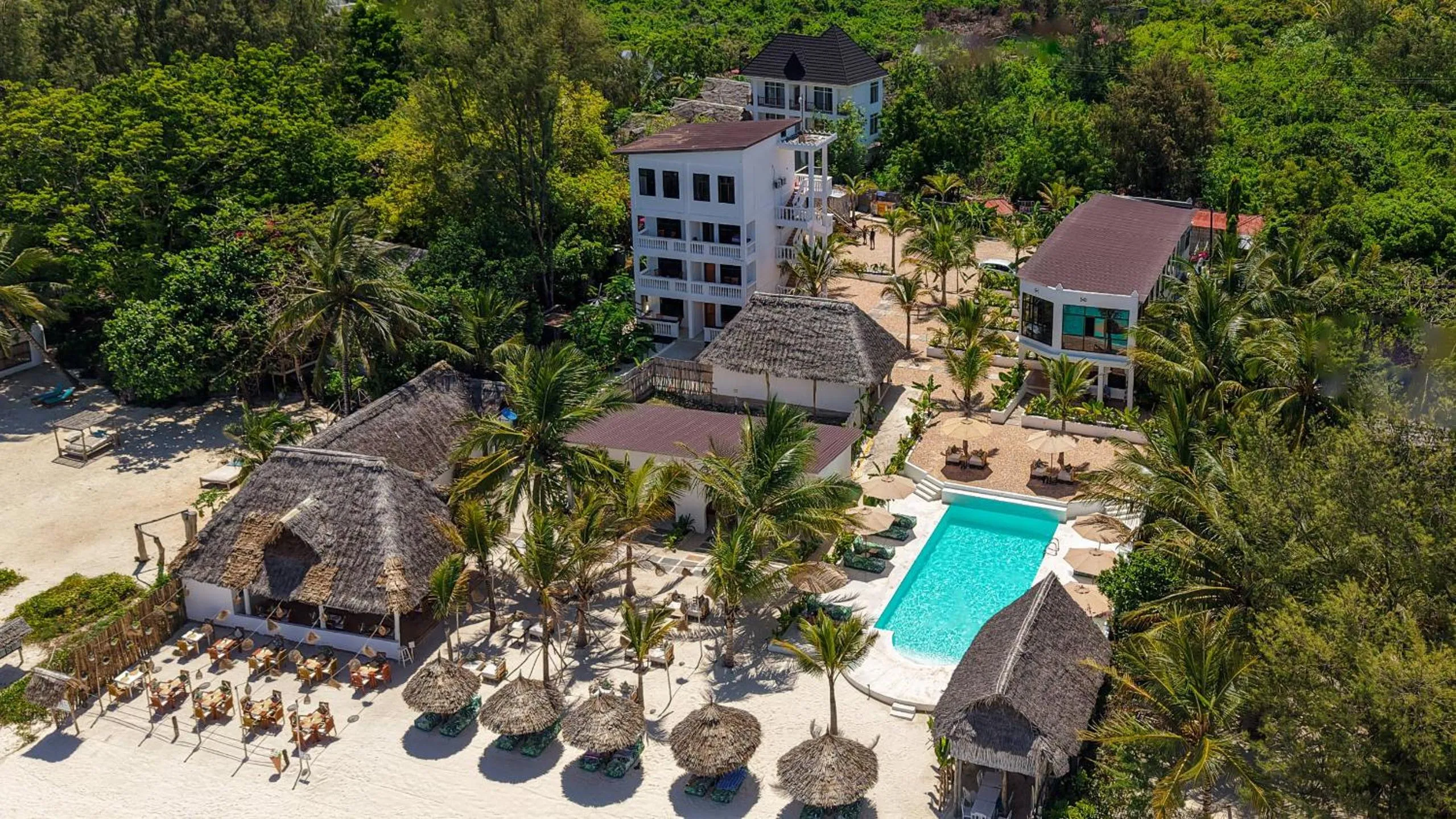 Bird's eye view in Marea Boutique Hotel